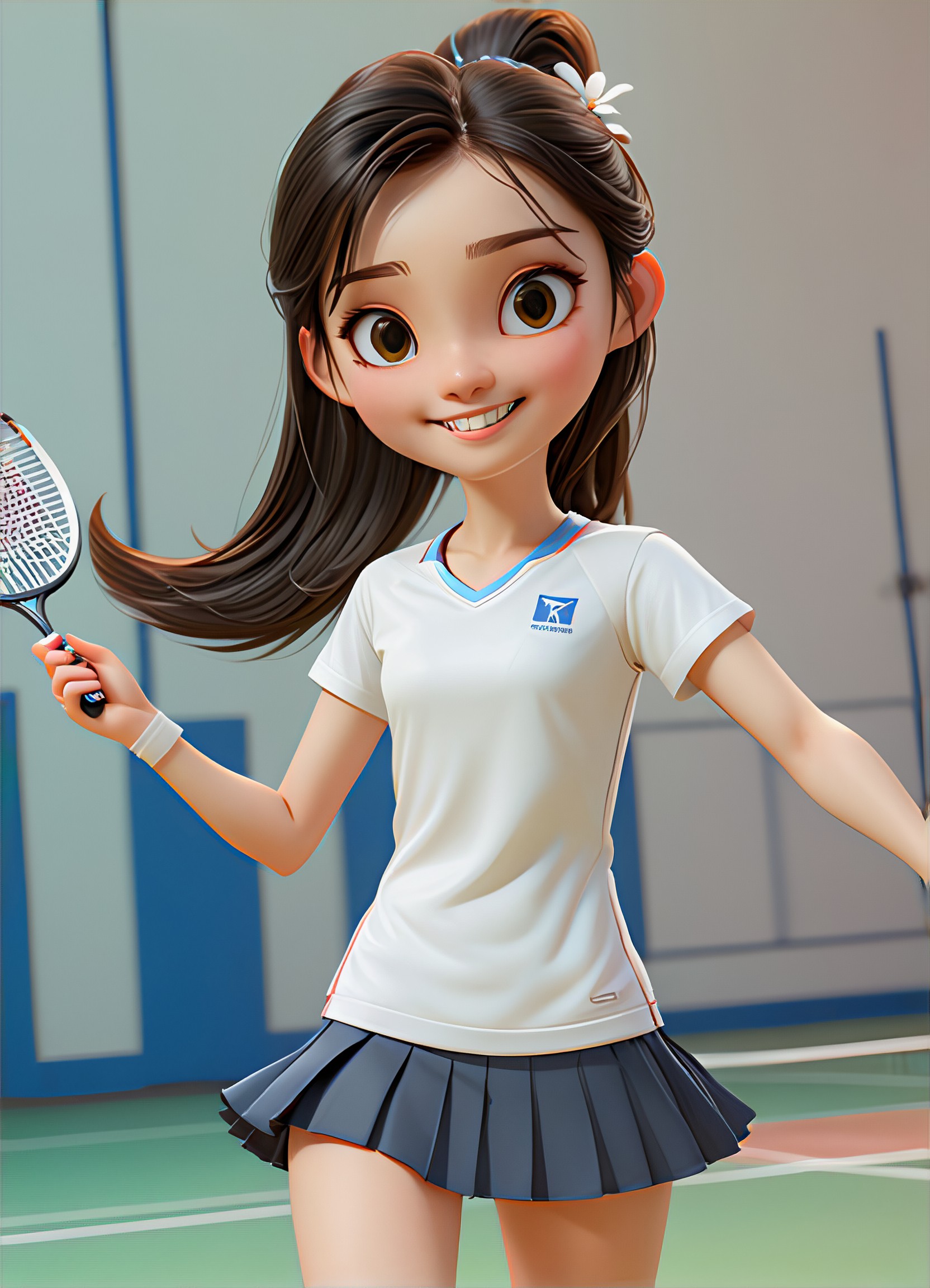 a1.art-generated Play Badminton image