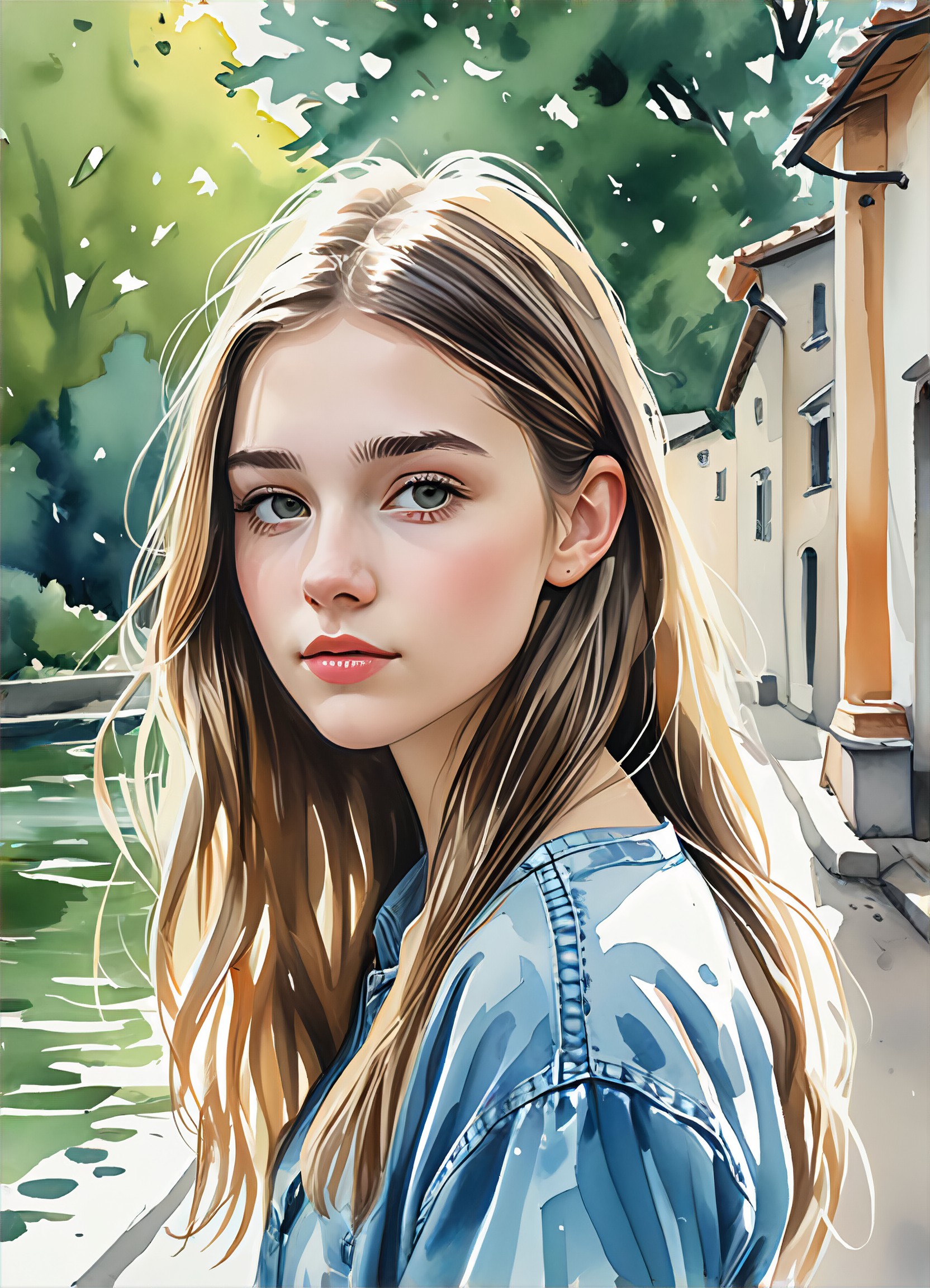 AI Miss Beautiful art generator