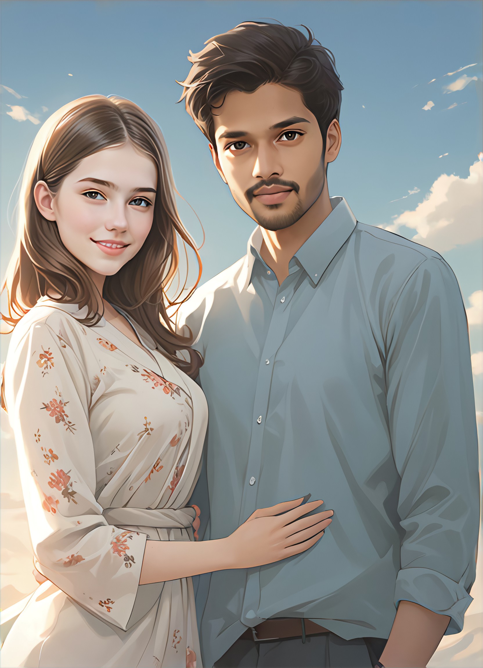 AI Modern Portrait art generator