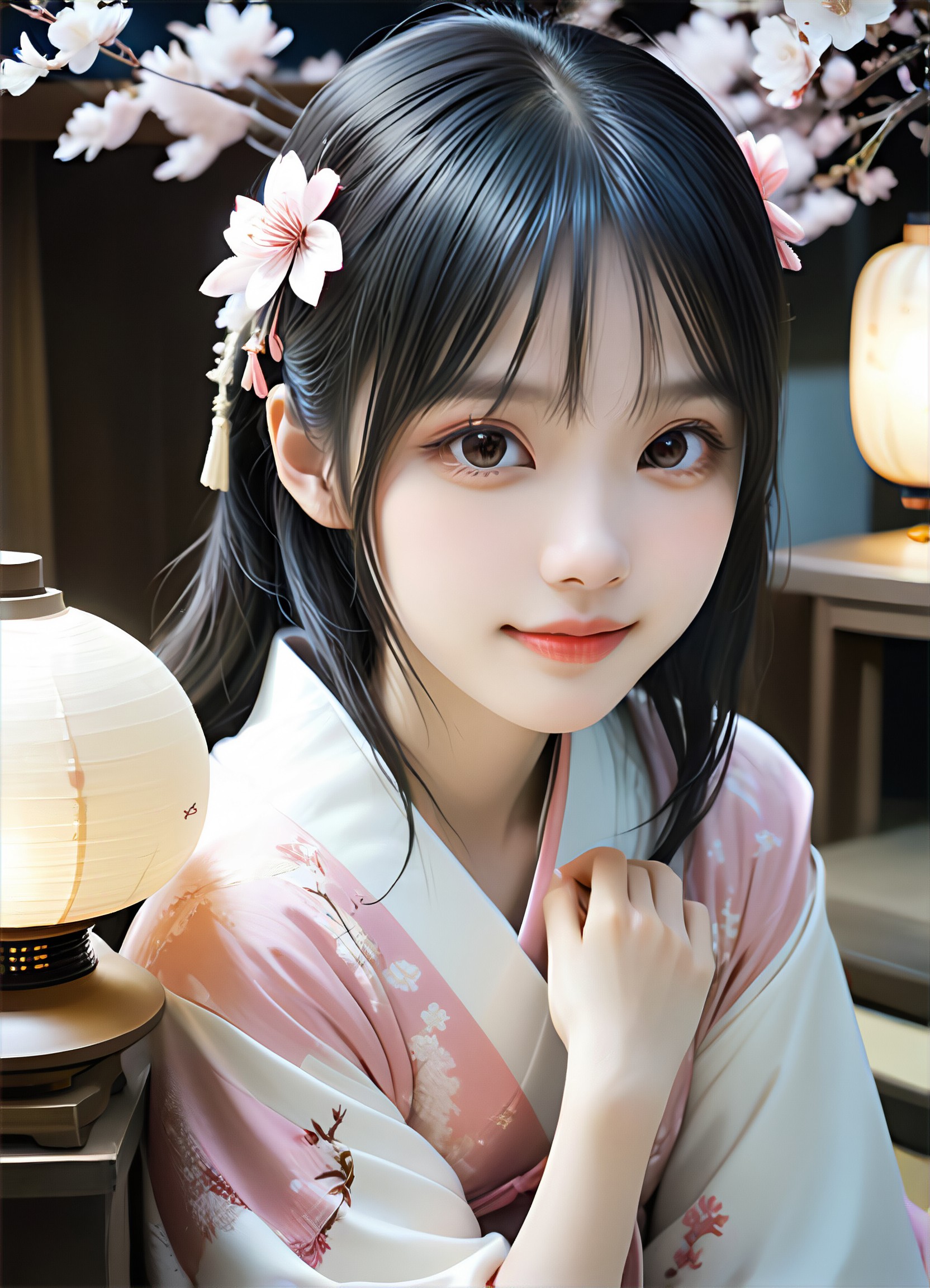 a1.art-generated Japanese Kimono image