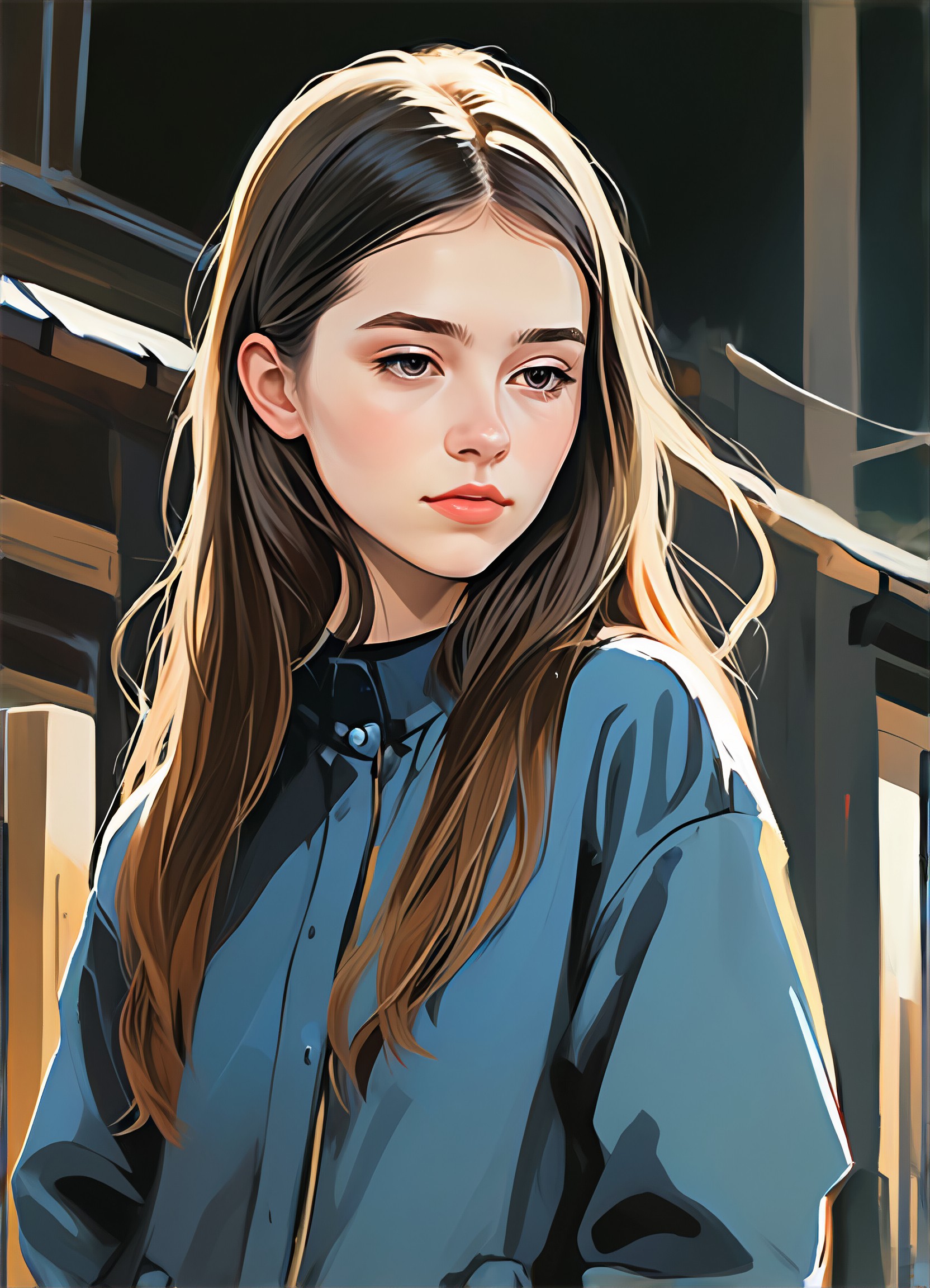 AI Makoto Shinkstyle art generator