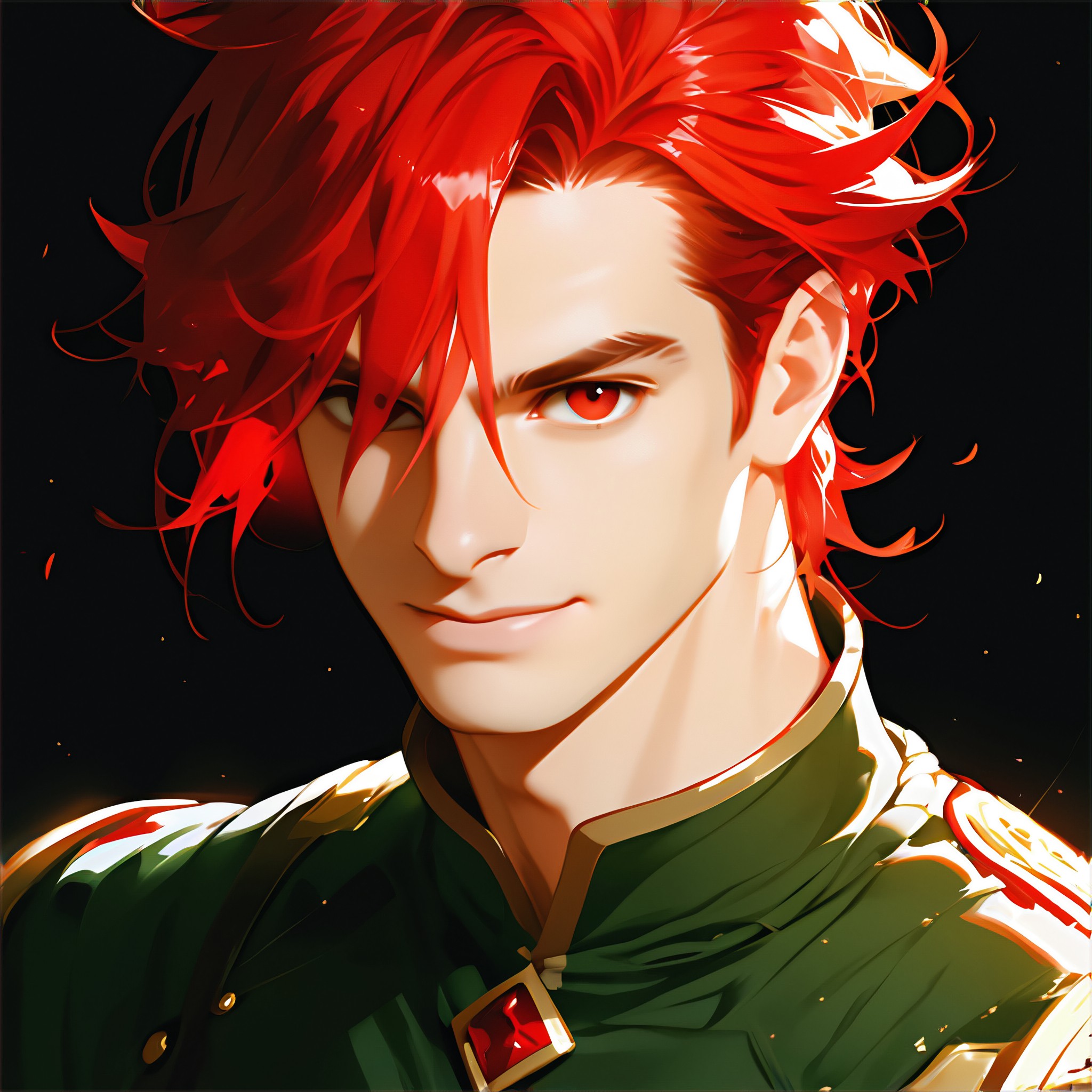 Red hair couple avatar（male） image