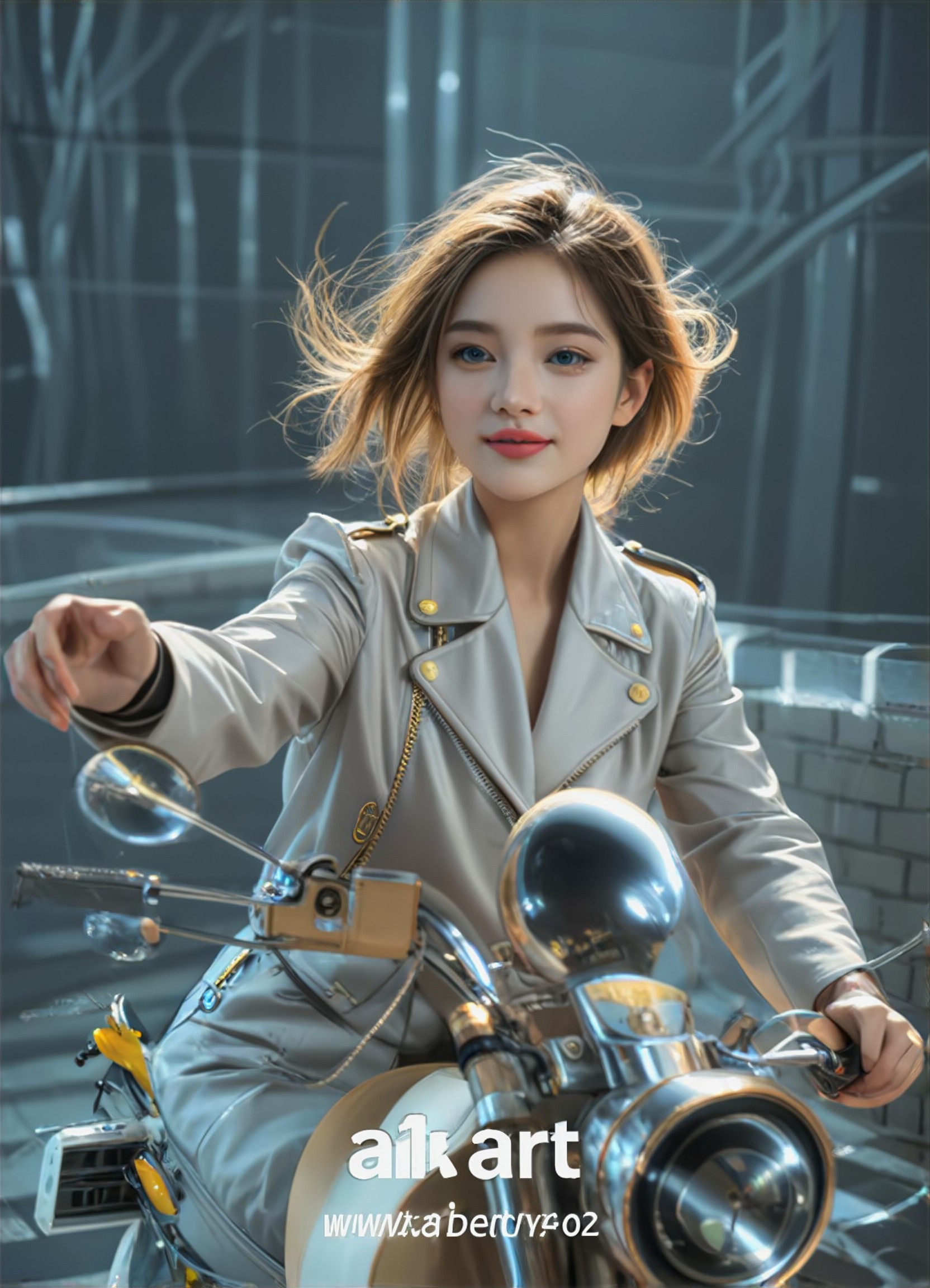 Create your own beautiful portrait image