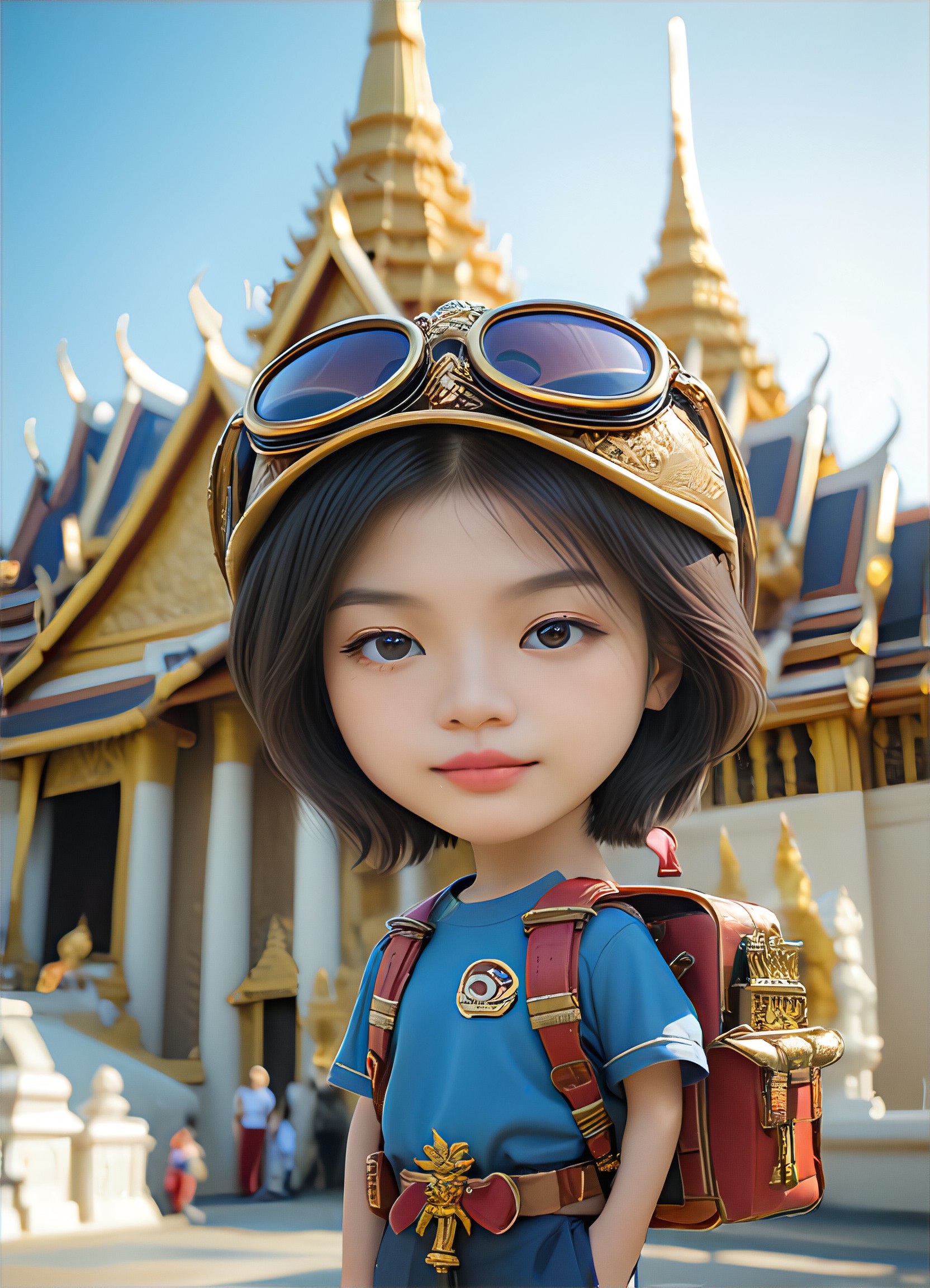 AI Imperial Palace art generator