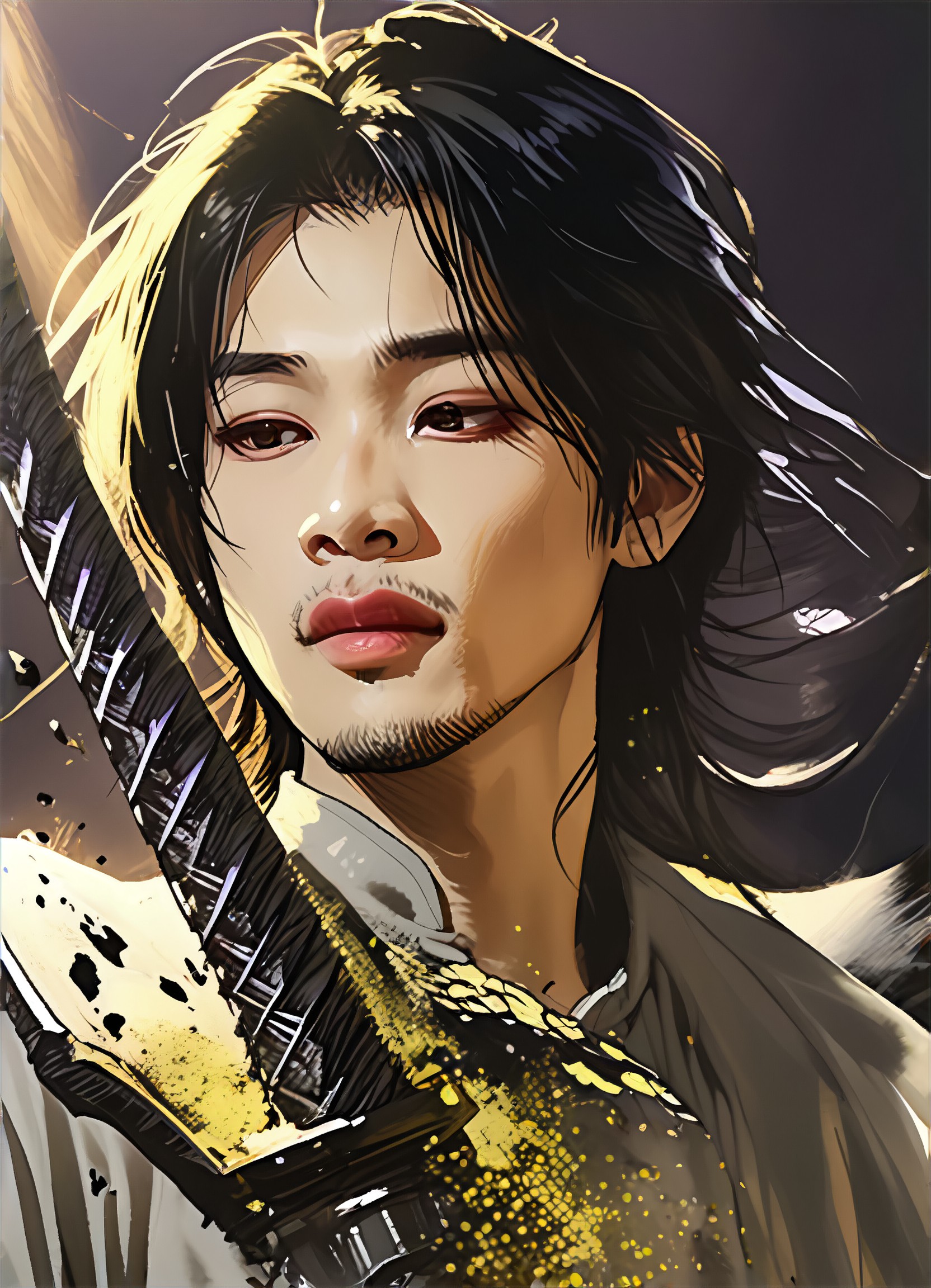 a1.art-generated Samurai image