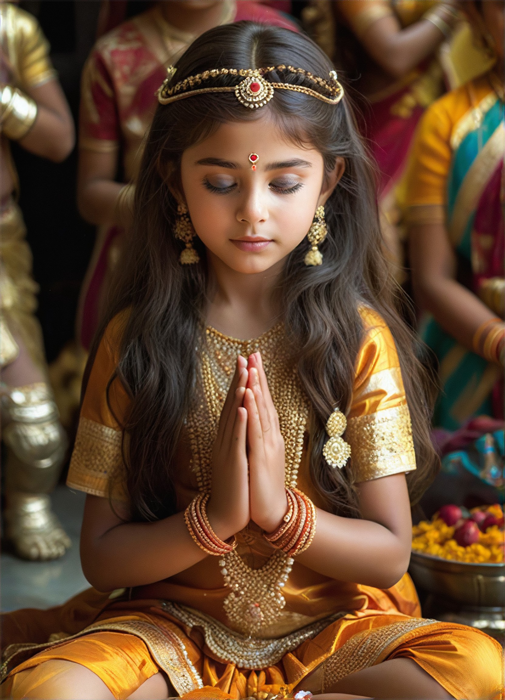 AI Durga Puja art generator