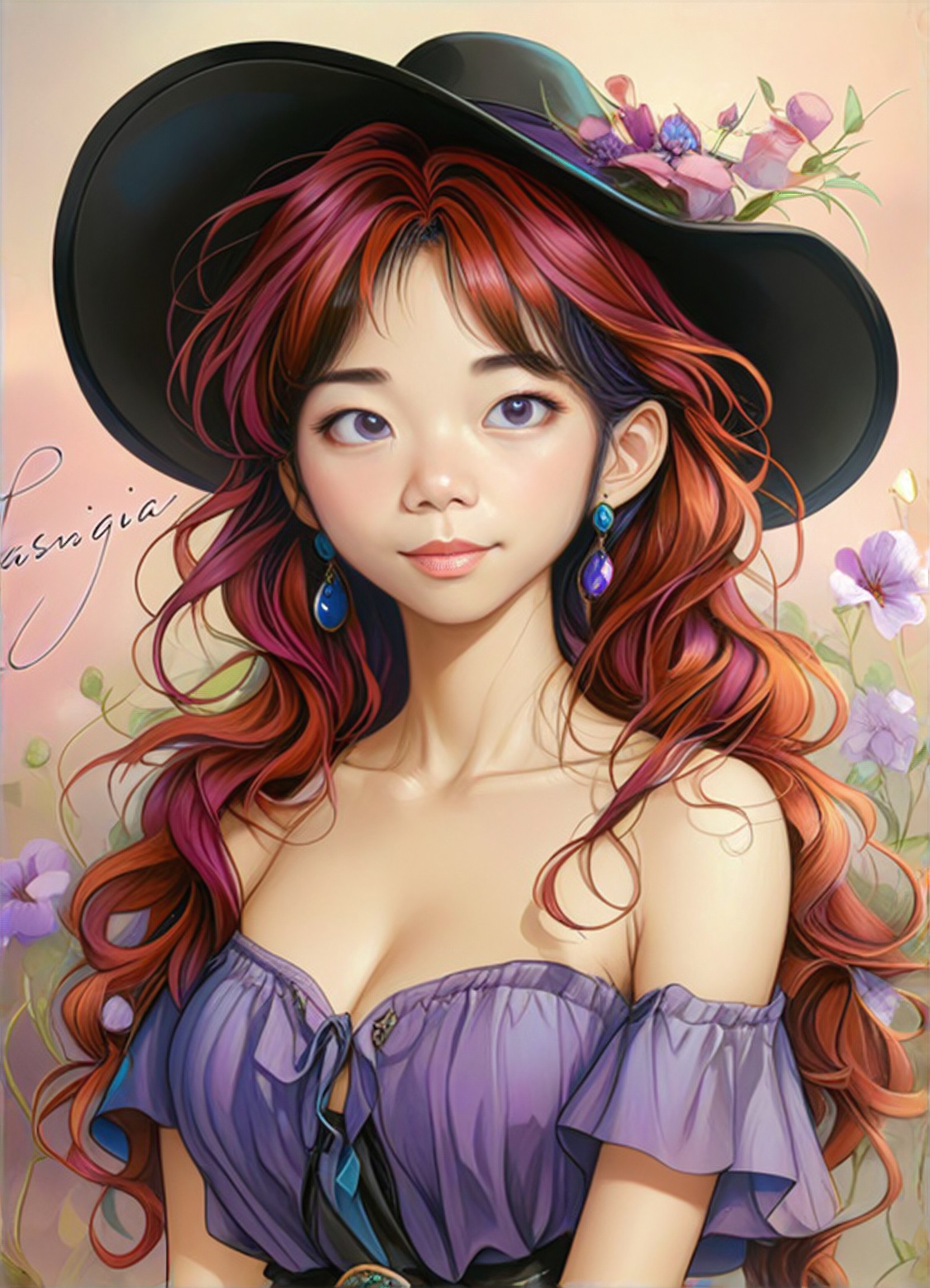 a1.art-generated Cowgirl image