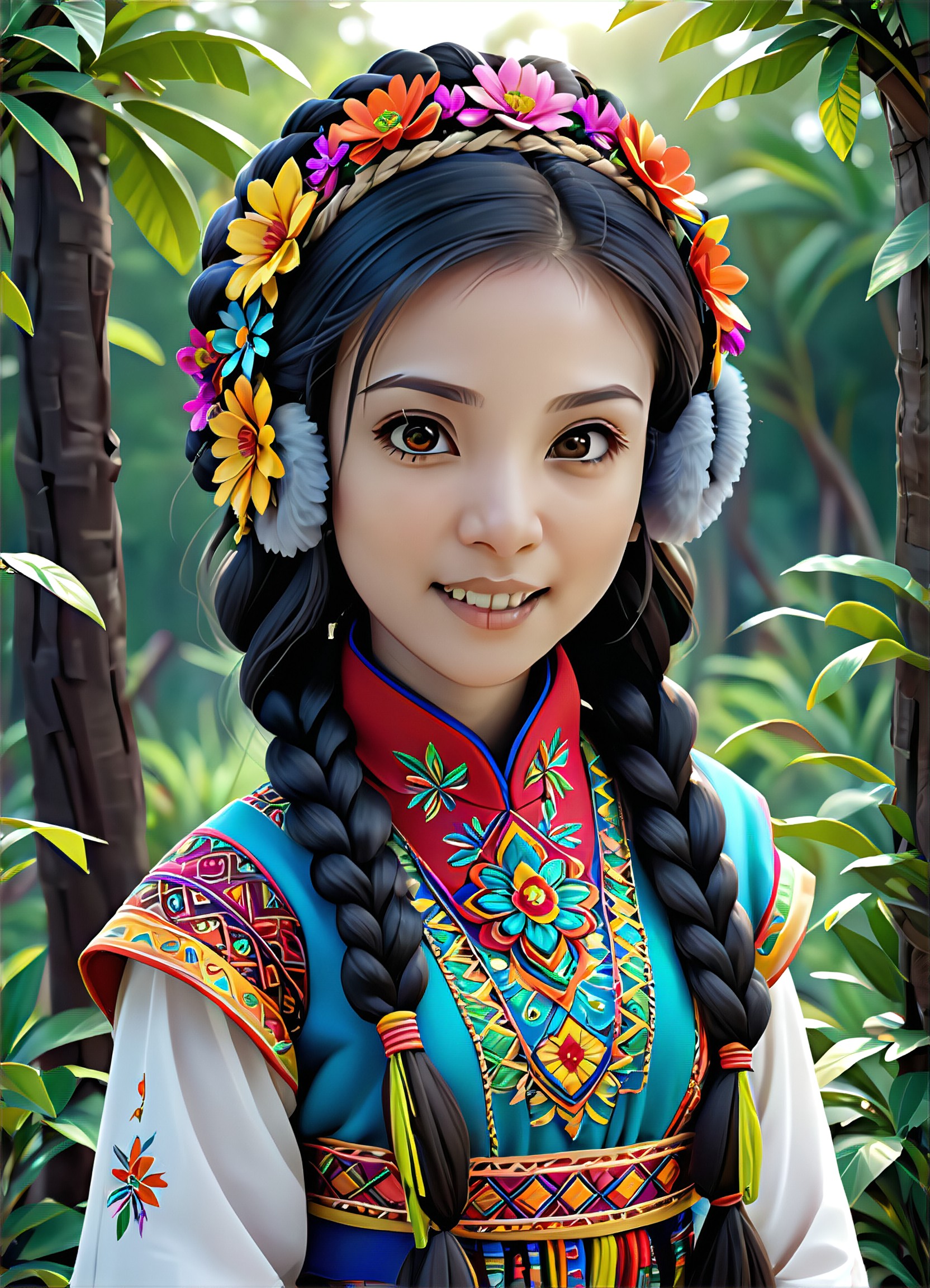 a1.art-generated Decorative Headpiece image
