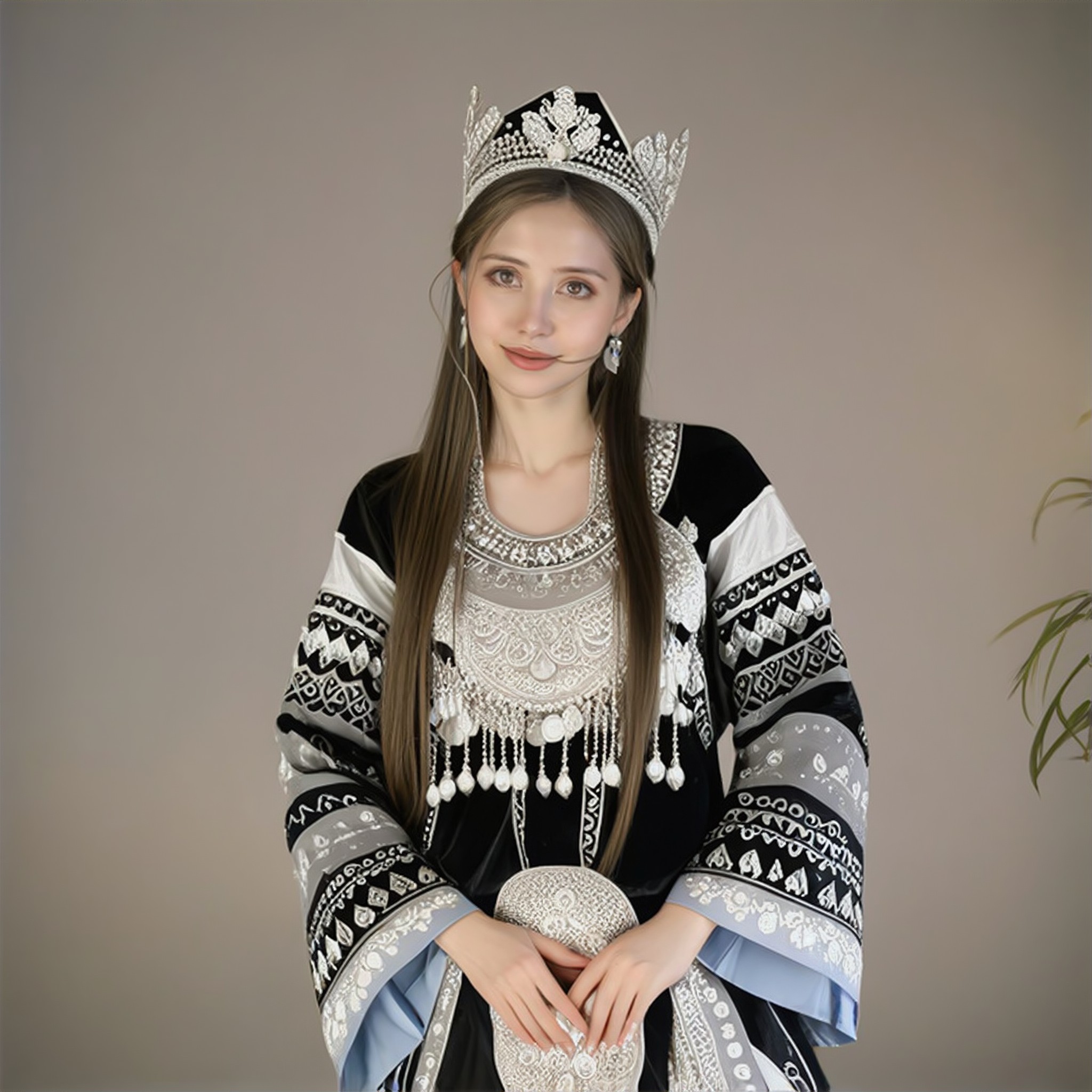 a1.art-generated Miao image