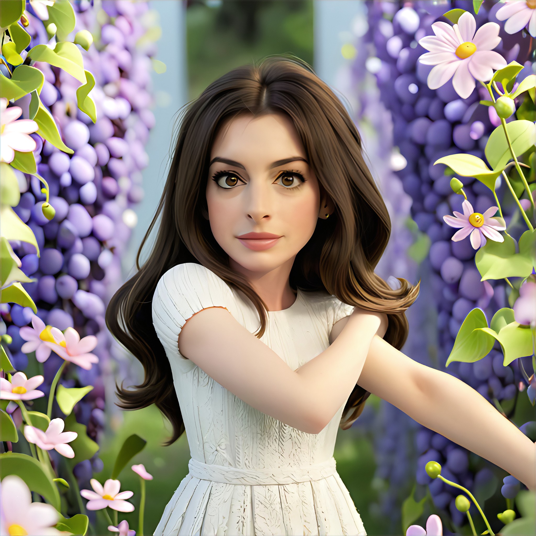 a1.art-generated Flower Headband image