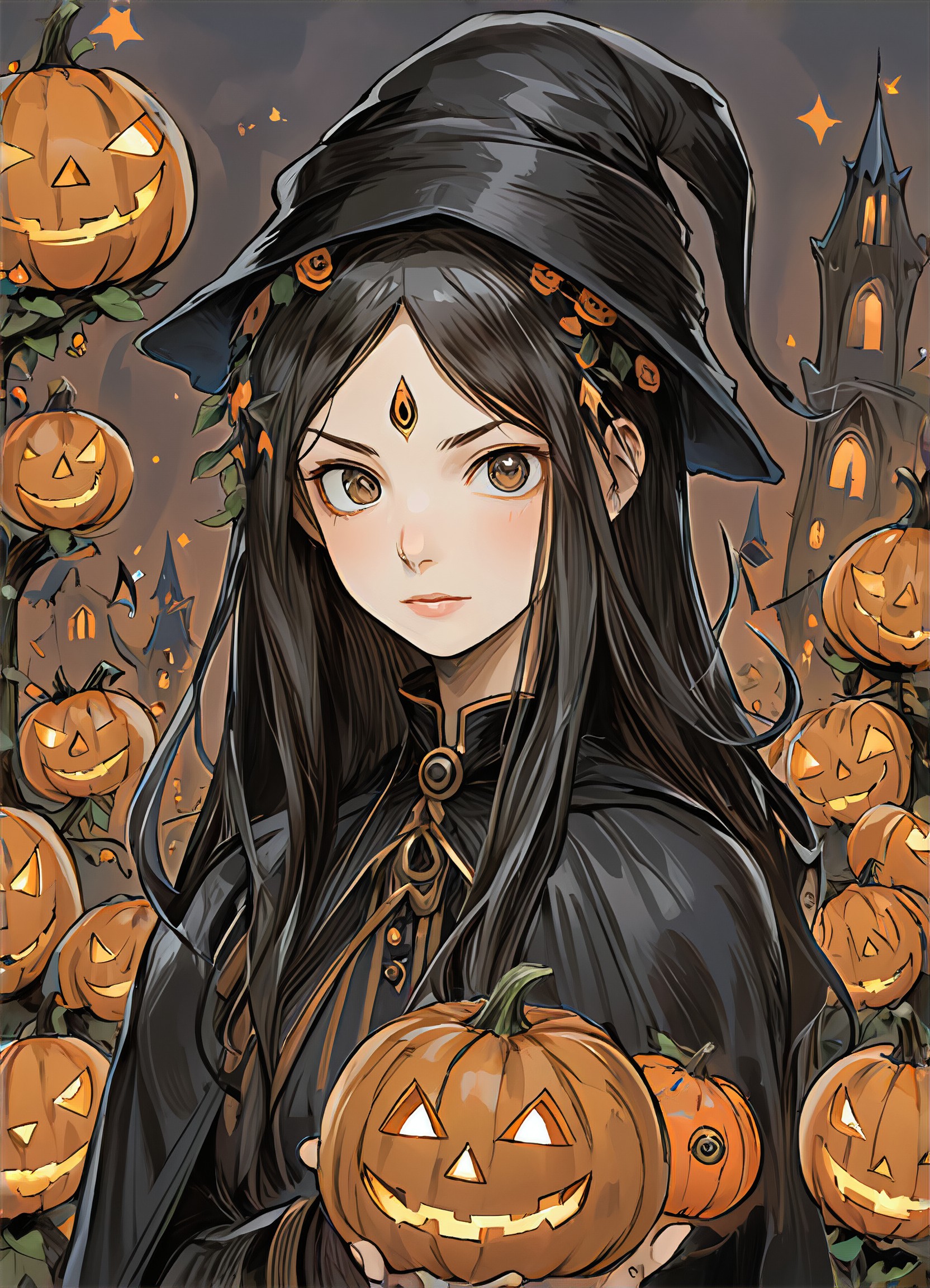 AI Pumpkins art generator