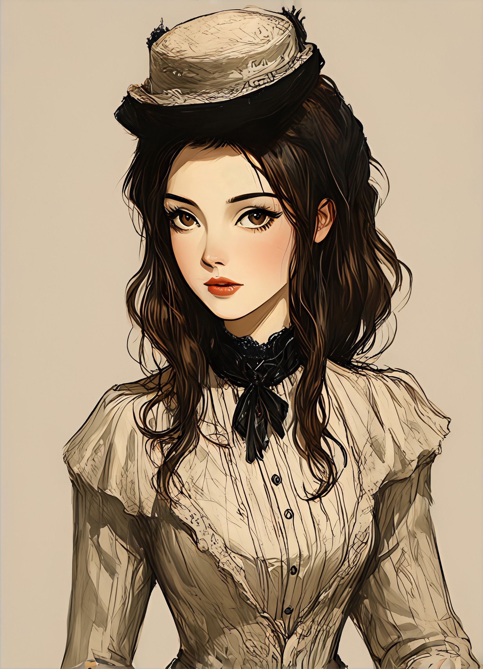 a1.art-generated Vintage Attire image