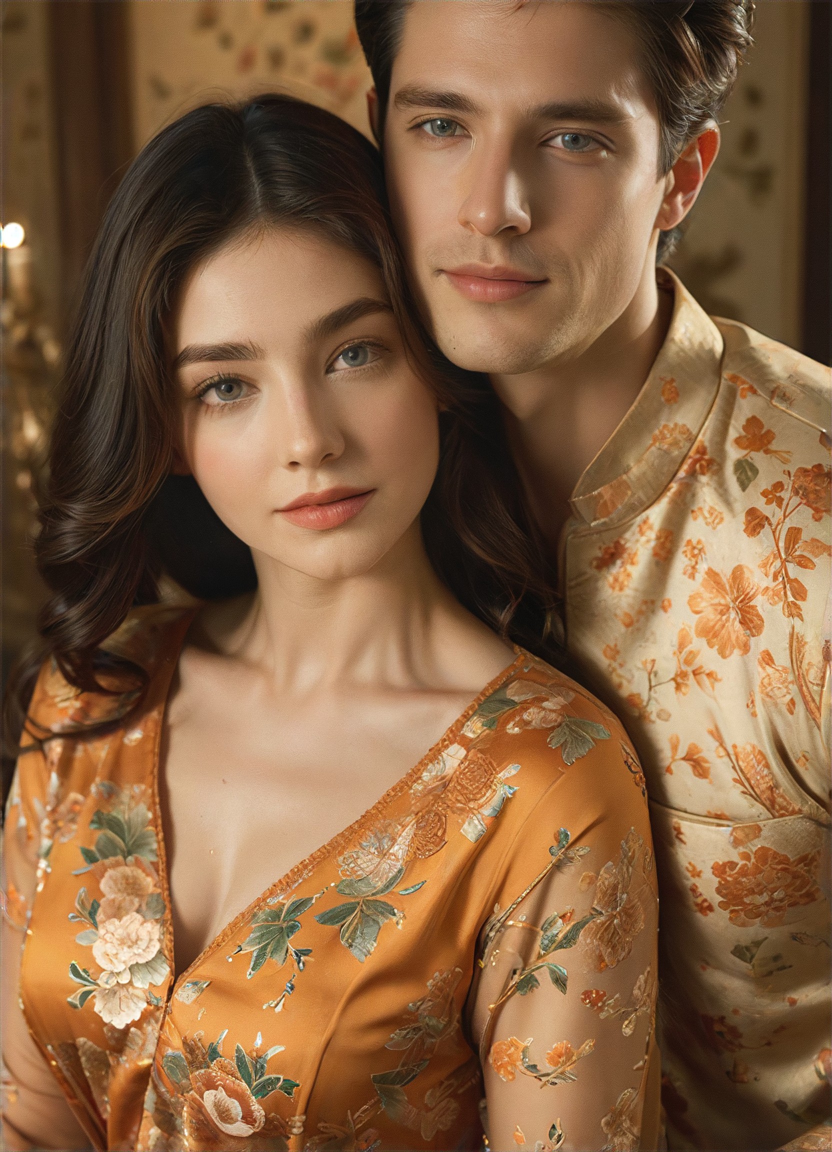 AI Young Couple art generator