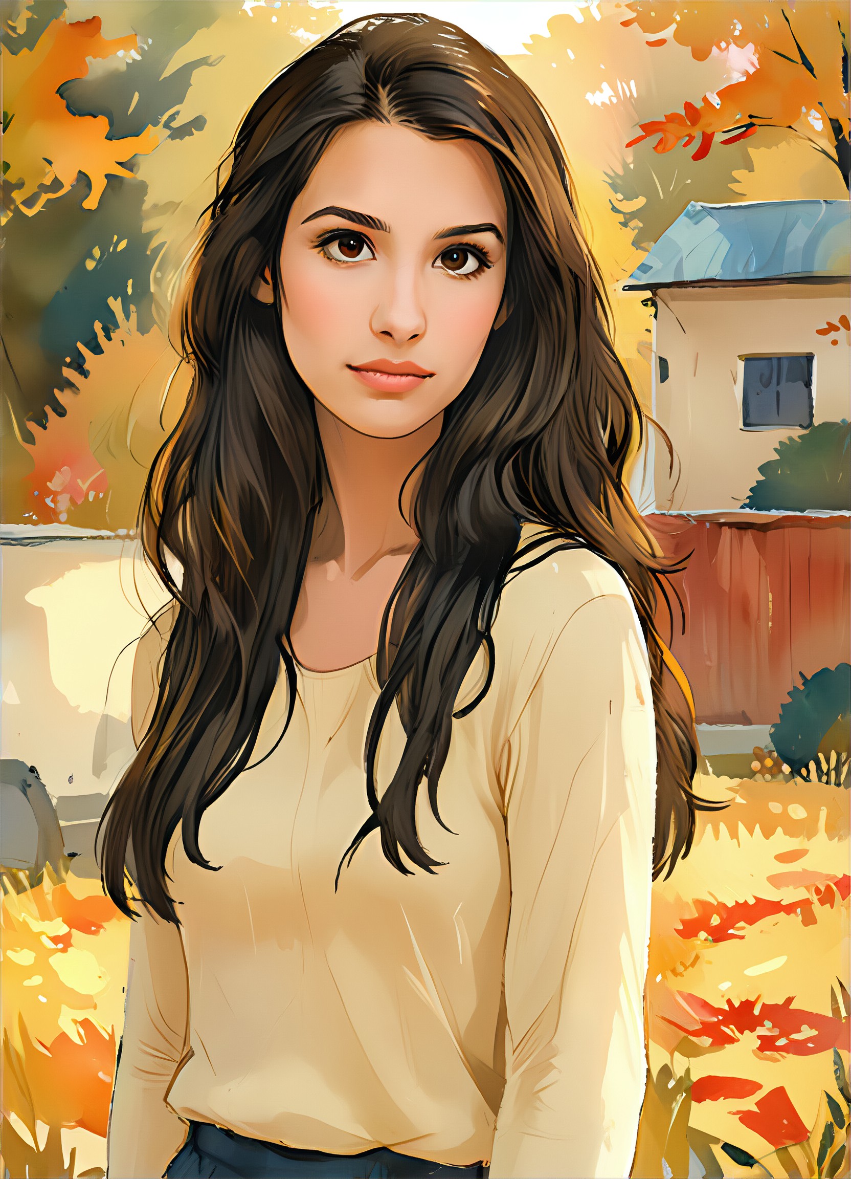a1.art-generated Autumn Setting image