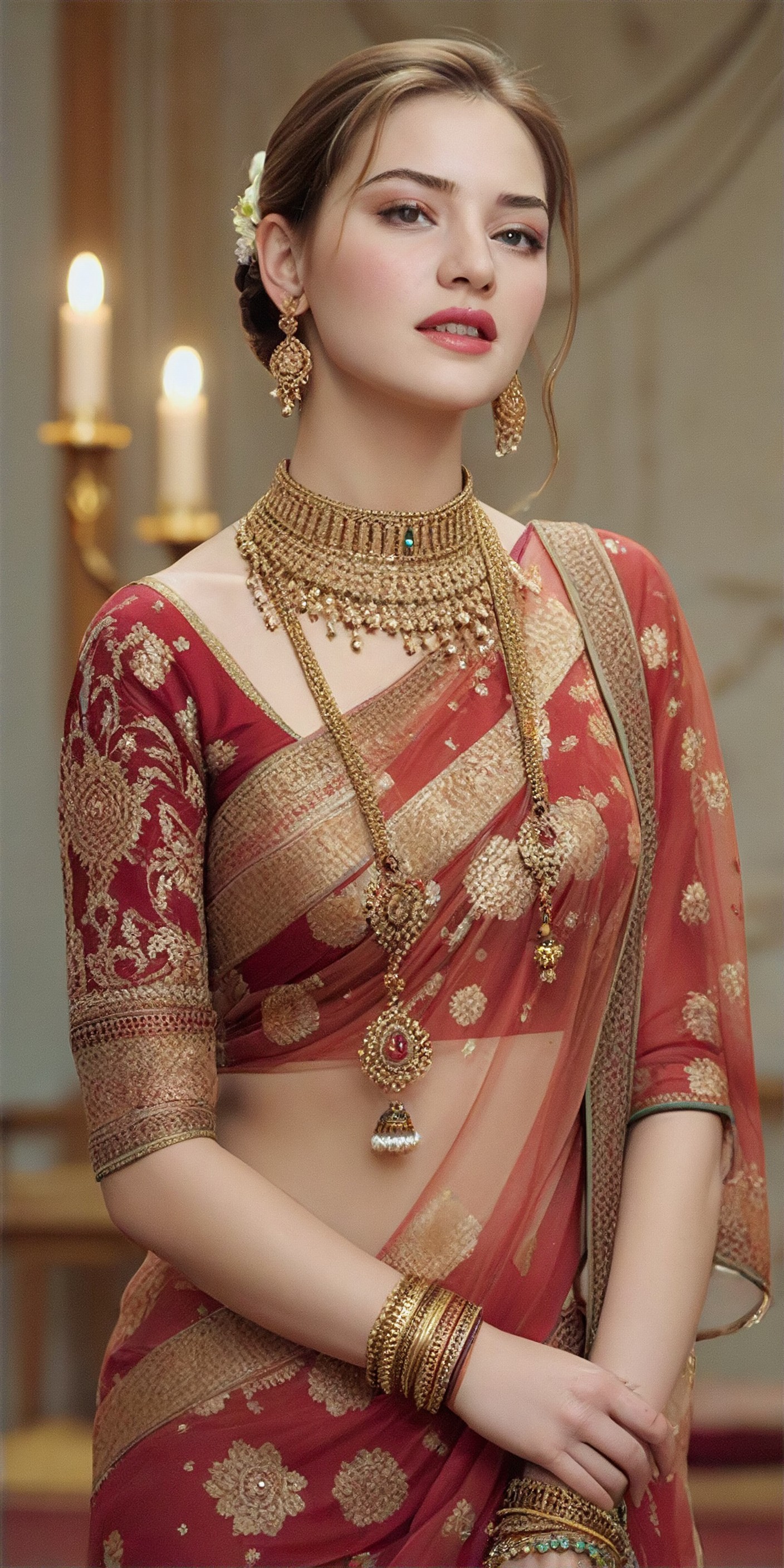 AI Saree art generator