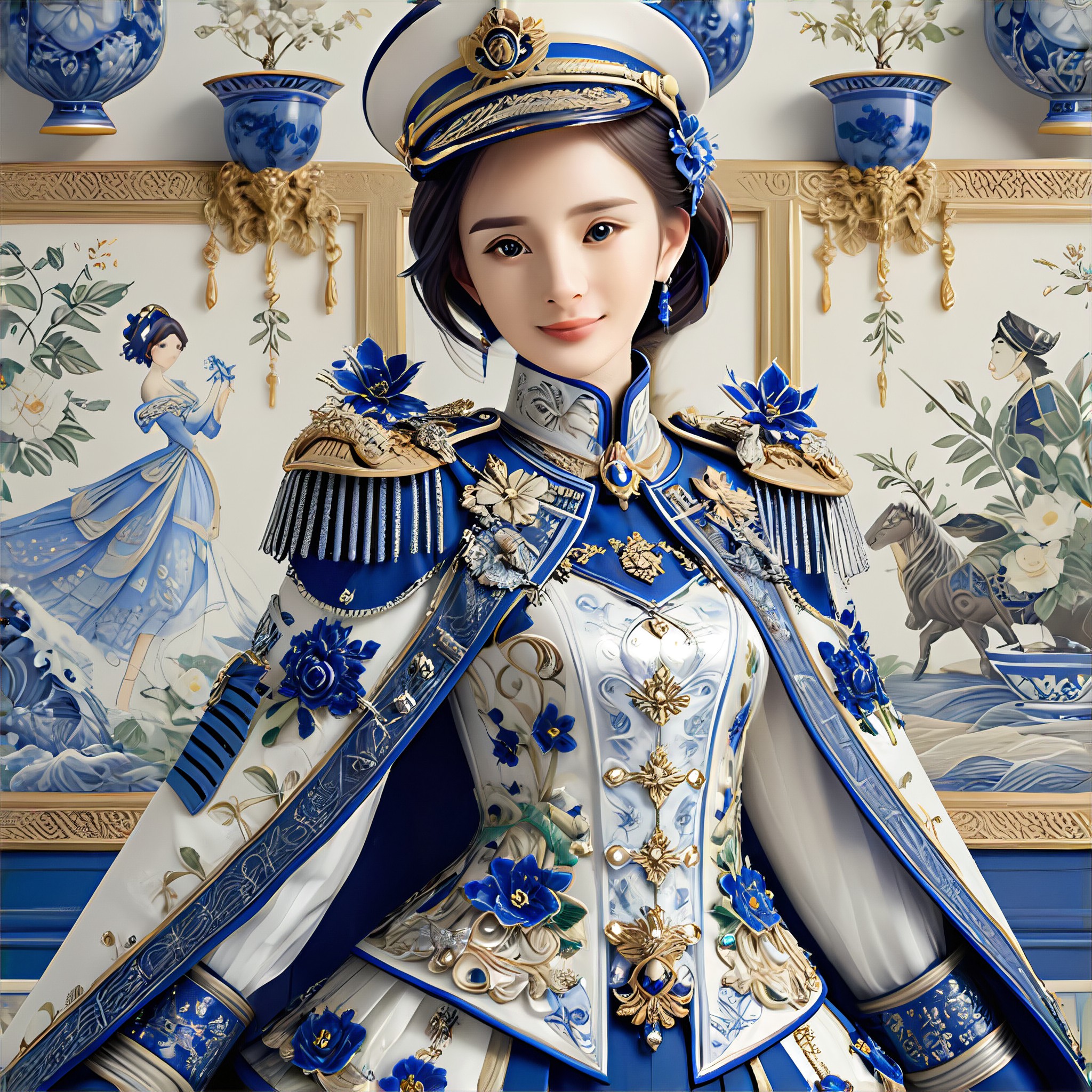 Gorgeous military uniform image