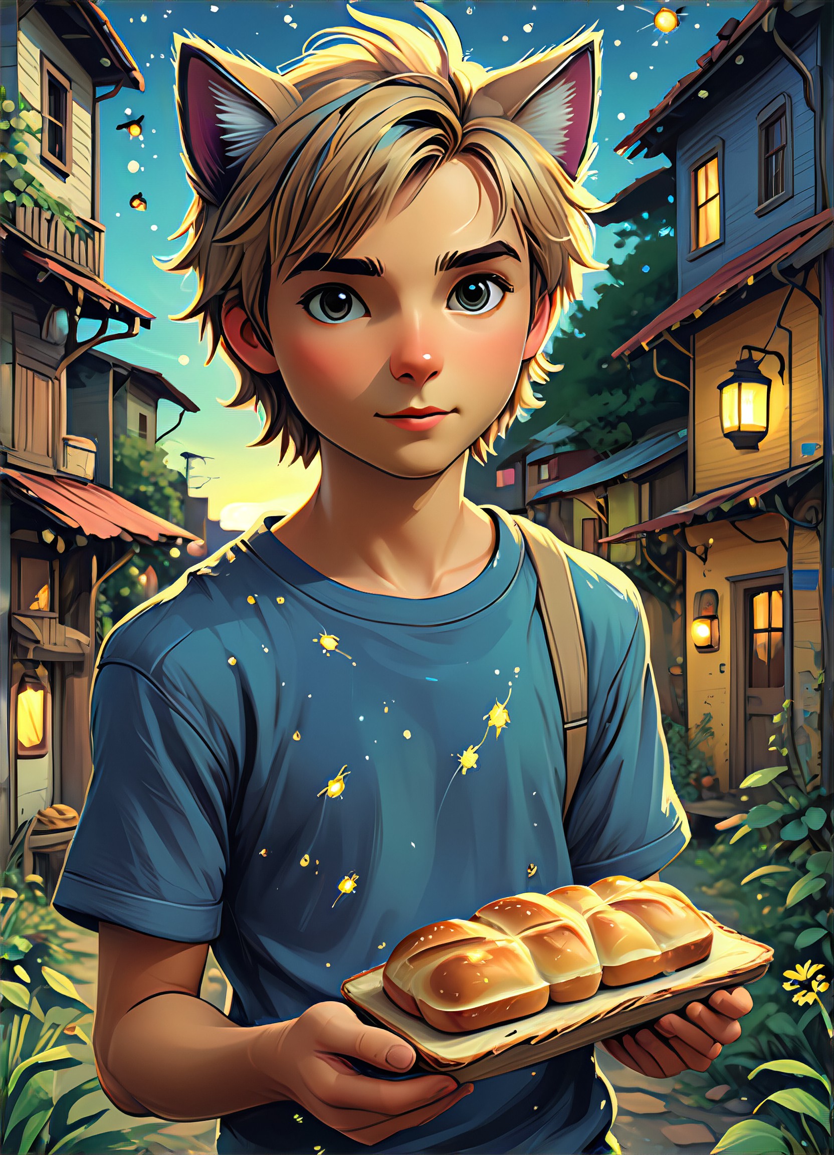  Holding bread image