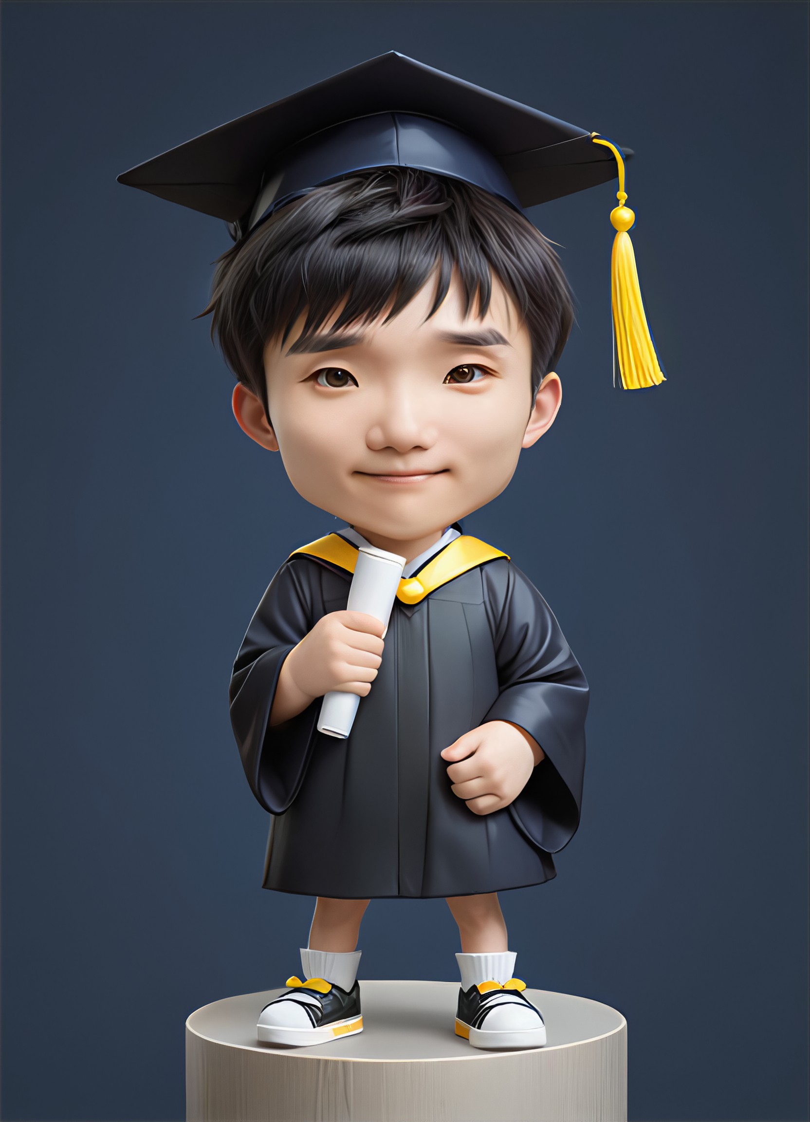 a1.art-generated Upin Ipin image