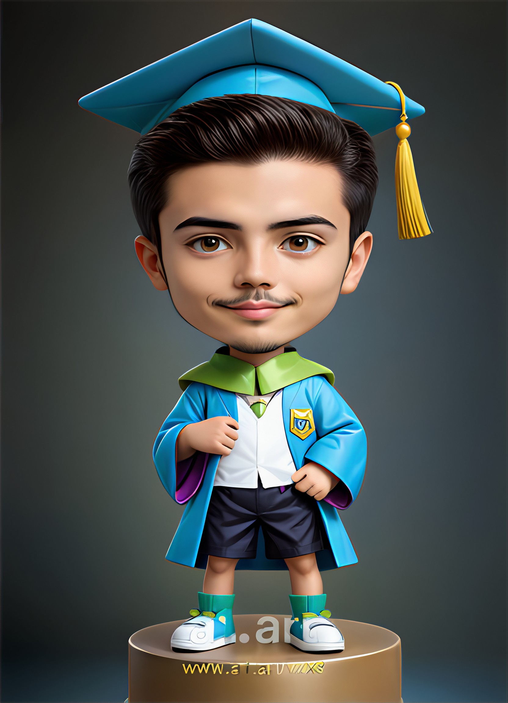 3D bachelor suit villain P5 image