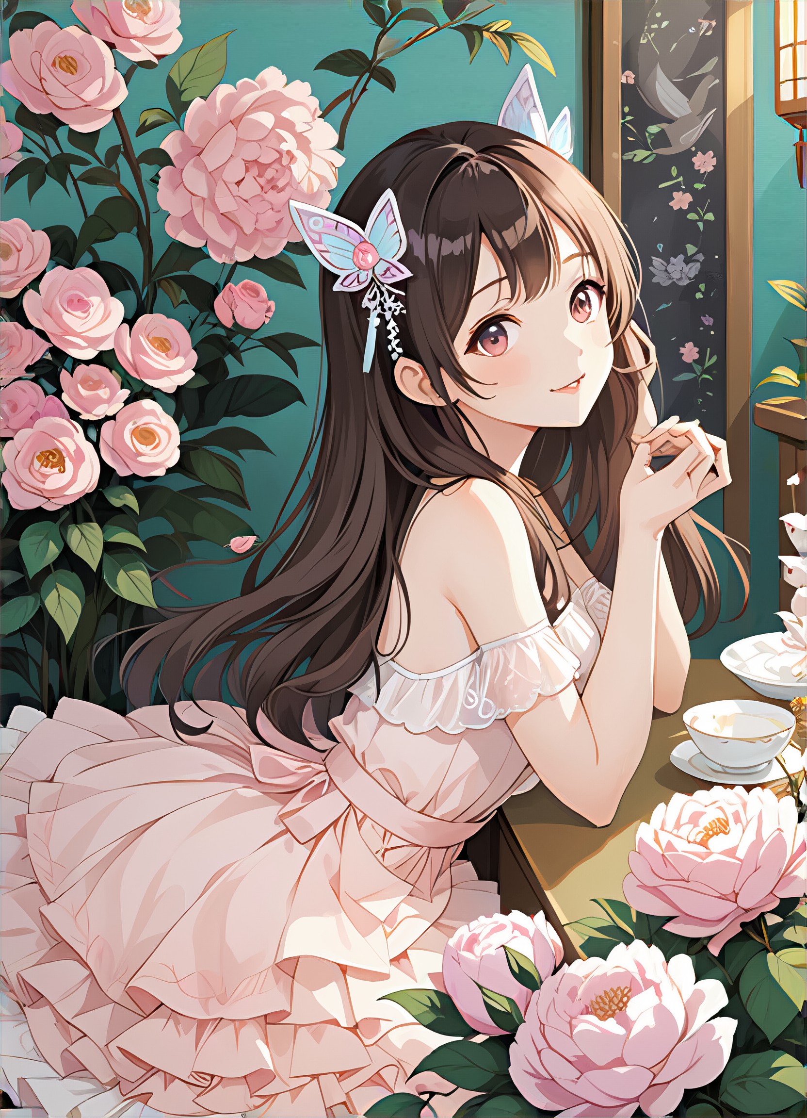 a1.art-generated Cute Cartoon Anime image