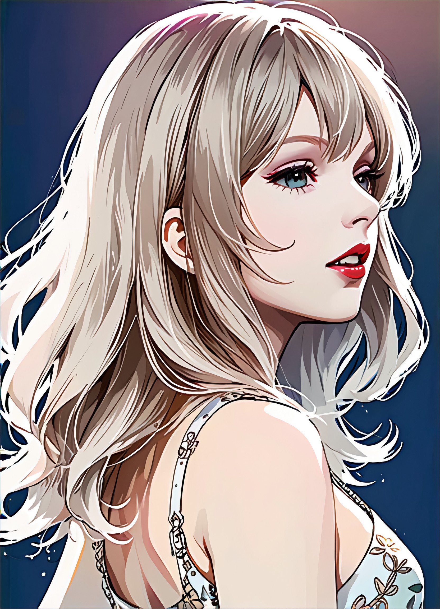 Case portrait to anime style image