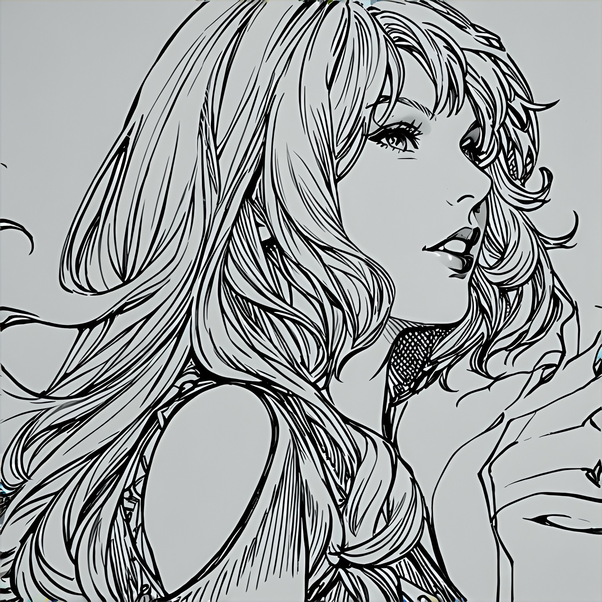 a1.art-generated The Beautiful Girl image