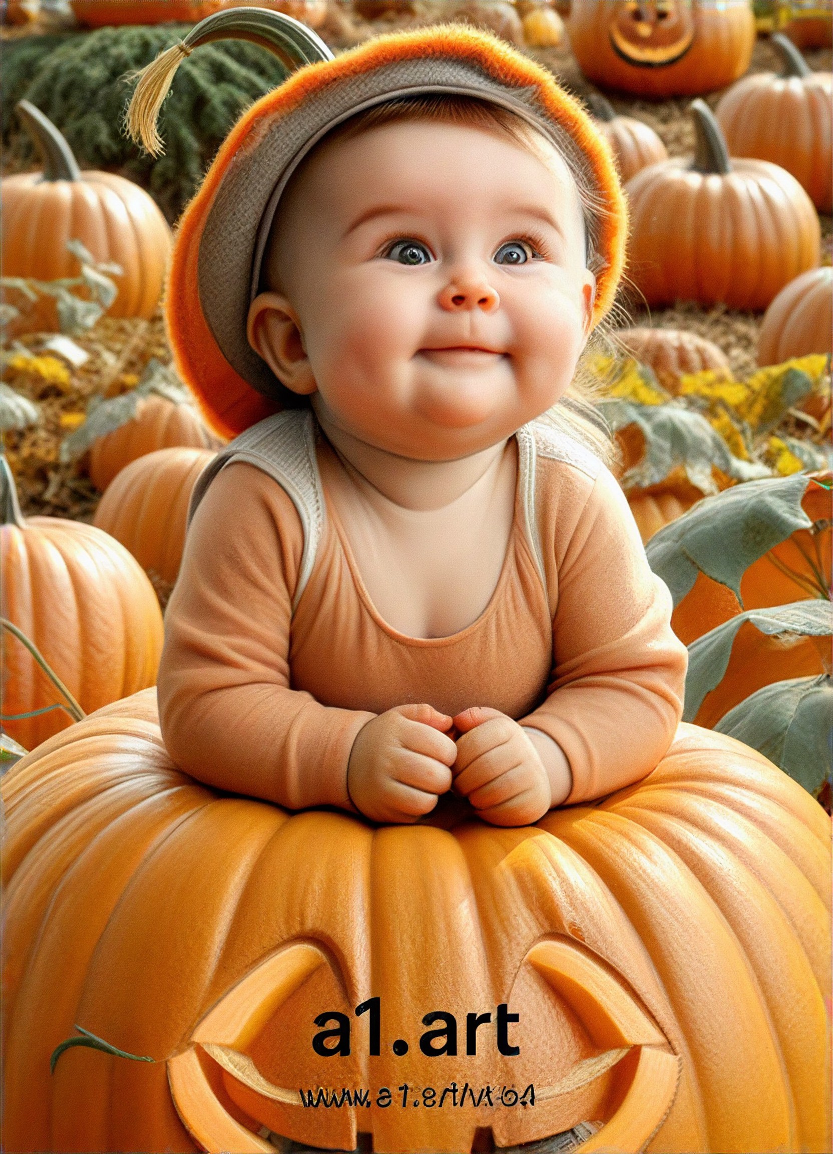 AI Pumpkin art generator