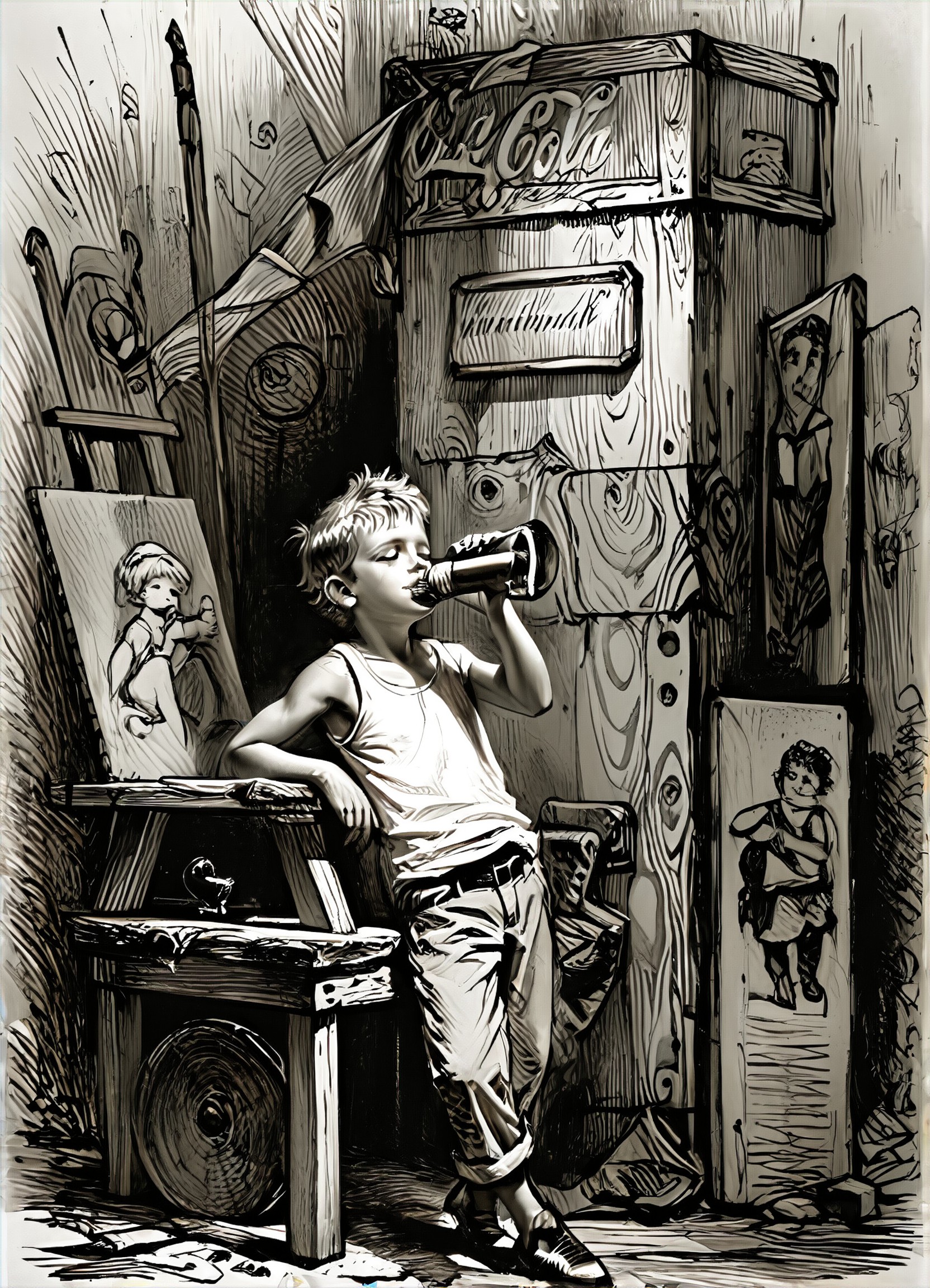 AI Parenting art generator