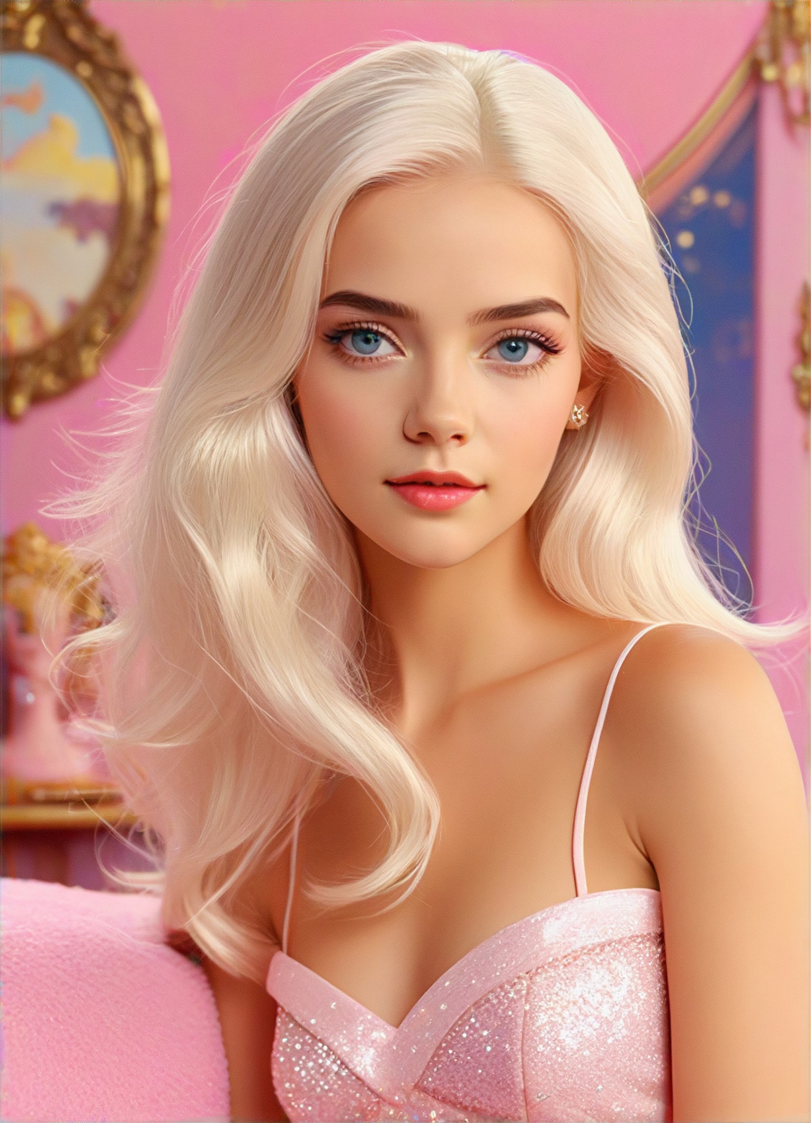 a1.art-generated Barbie image
