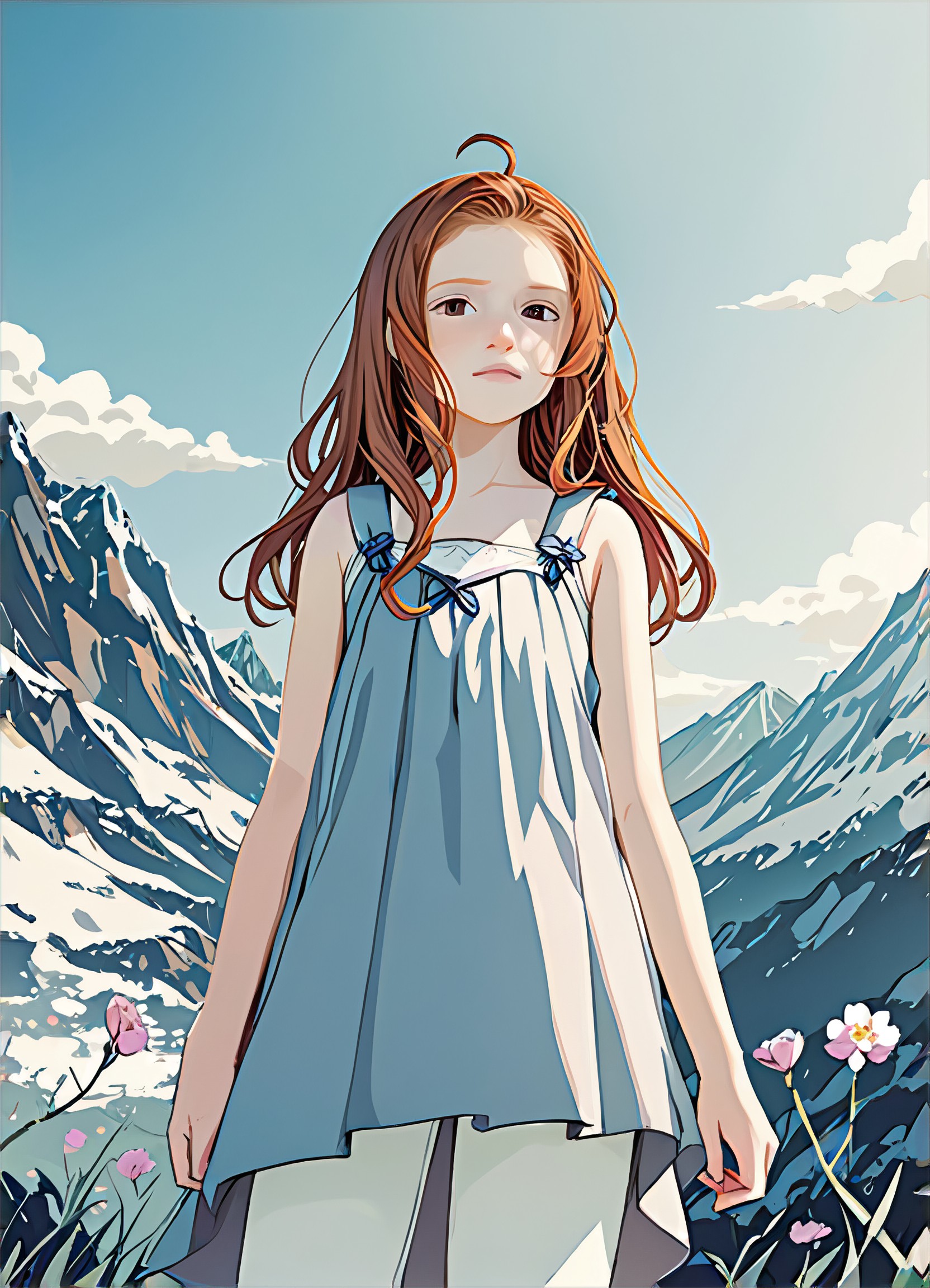 a1.art-generated Gray Blue Tone image