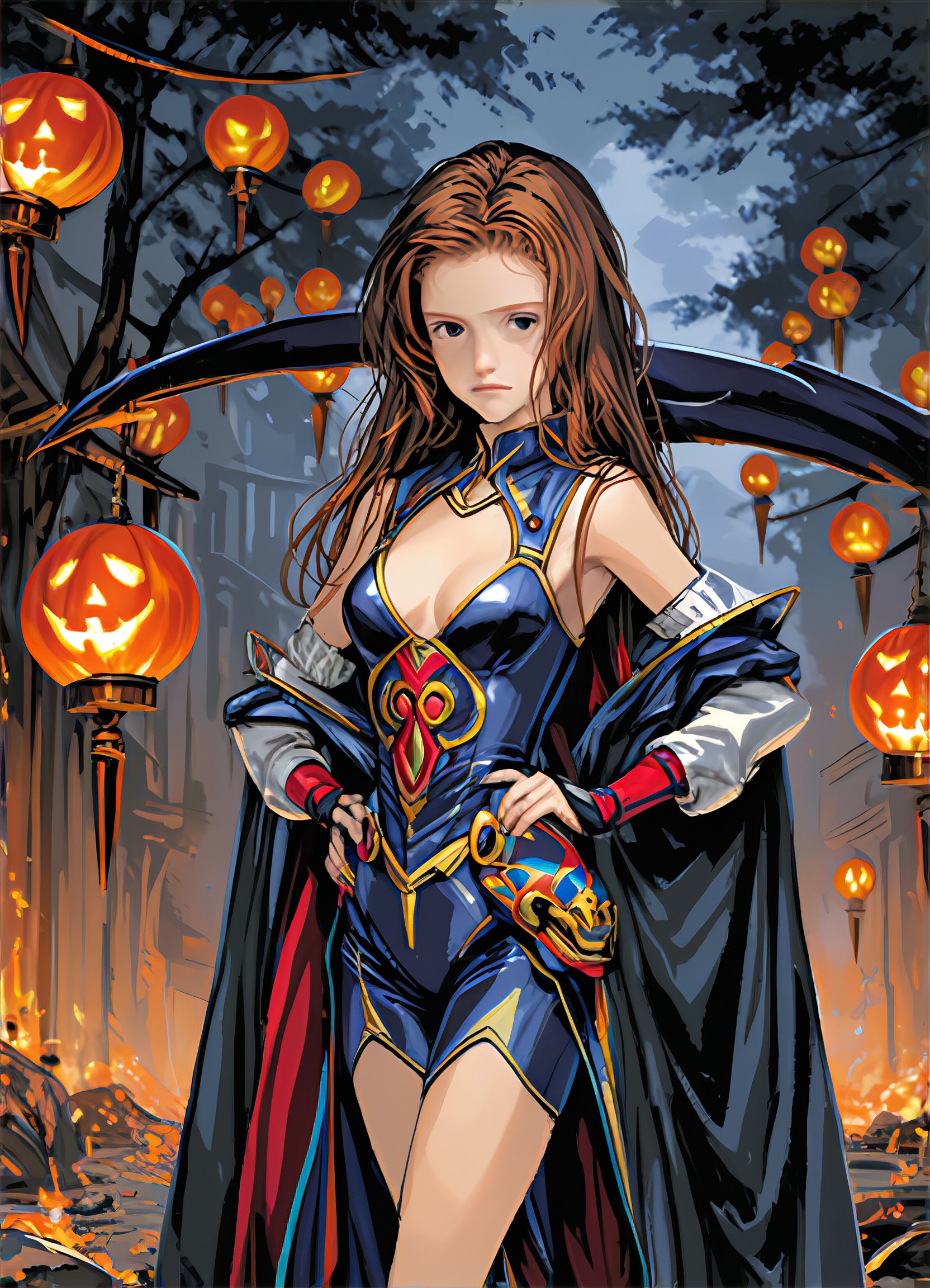 Magical style girl image