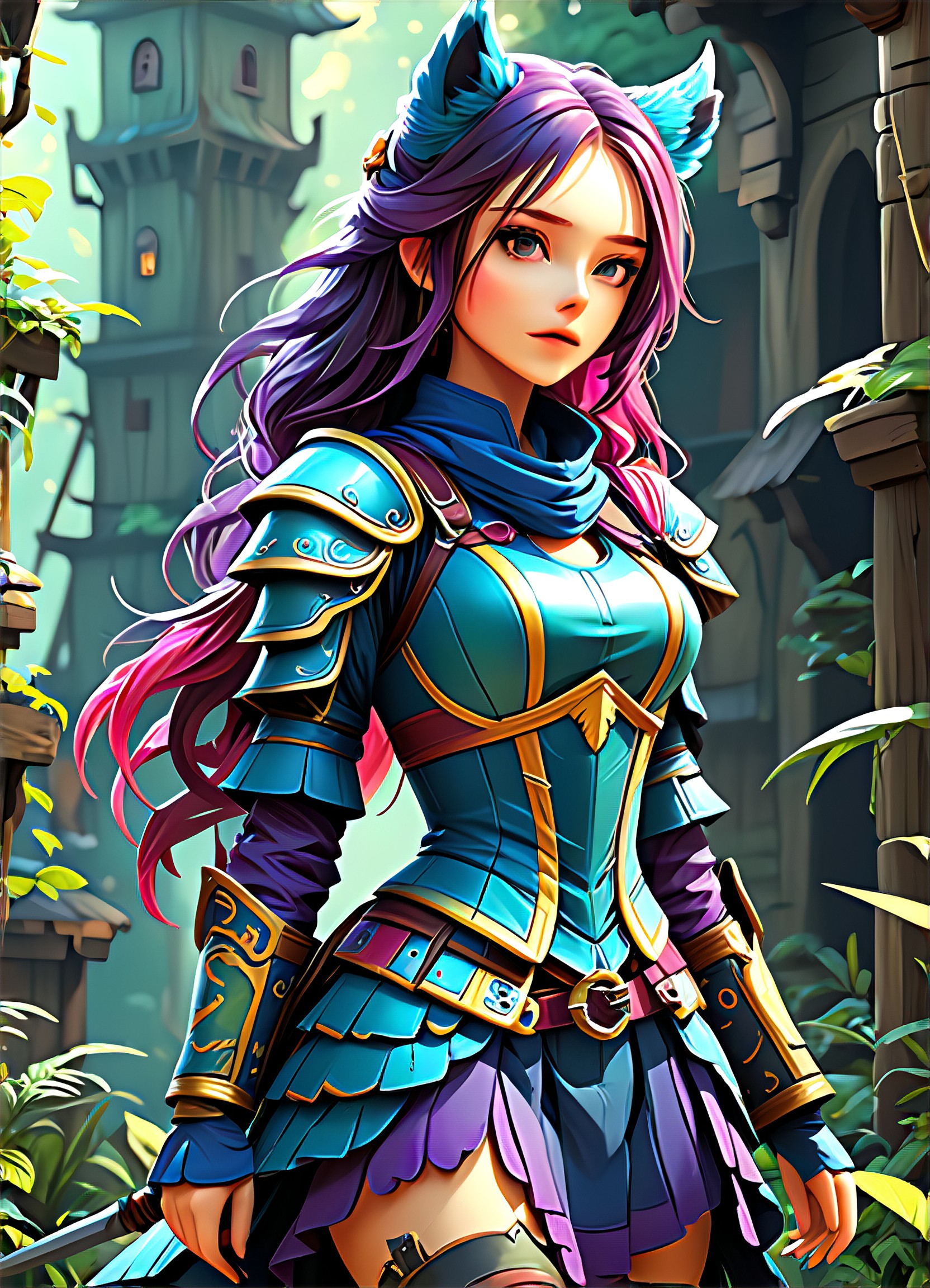 Charming and Colourful Style Picture image