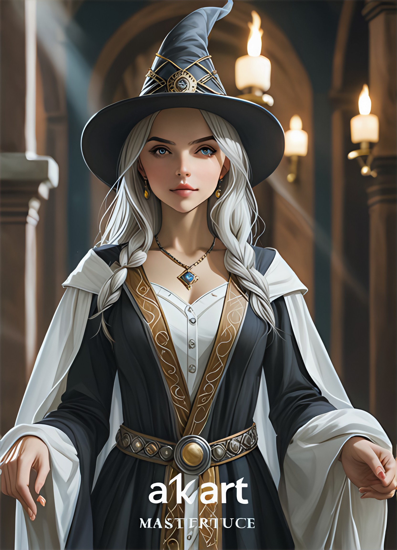 Demure witch image