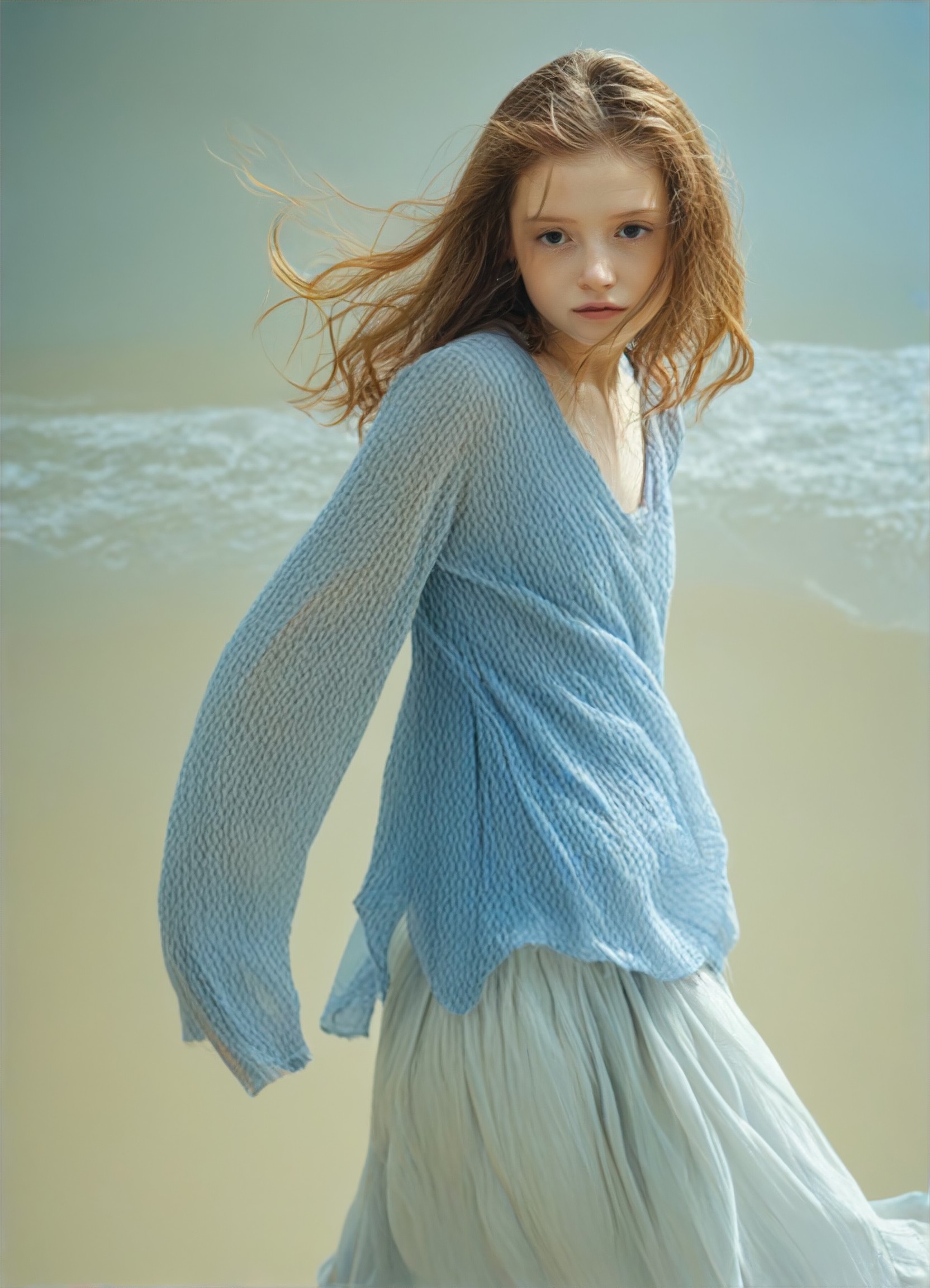 A girl's portrait image