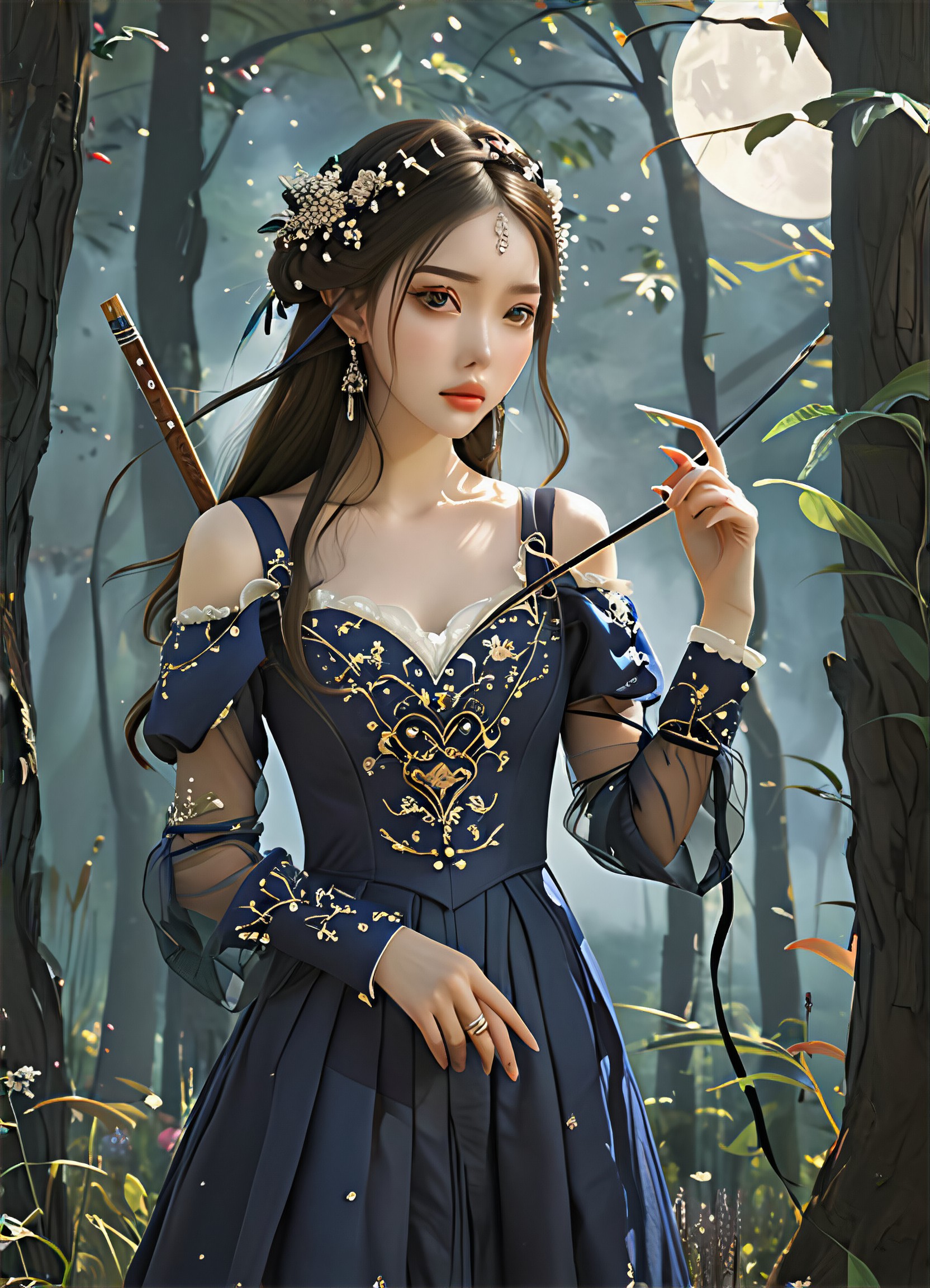 Serene, Mystery cat, Princess, Dream Art