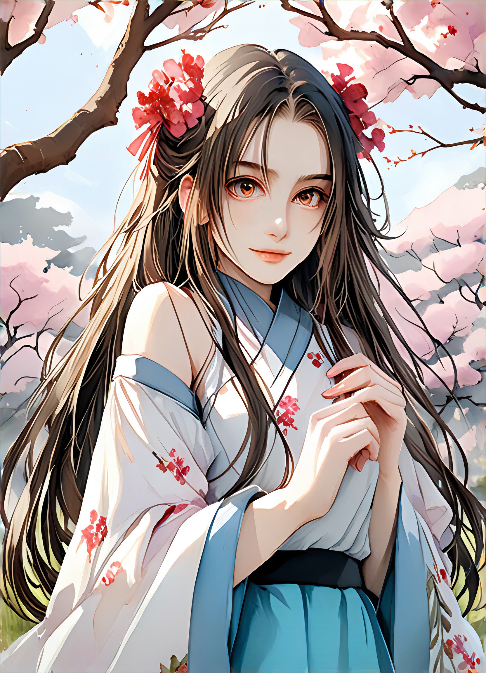 Peach Blossom Girl image
