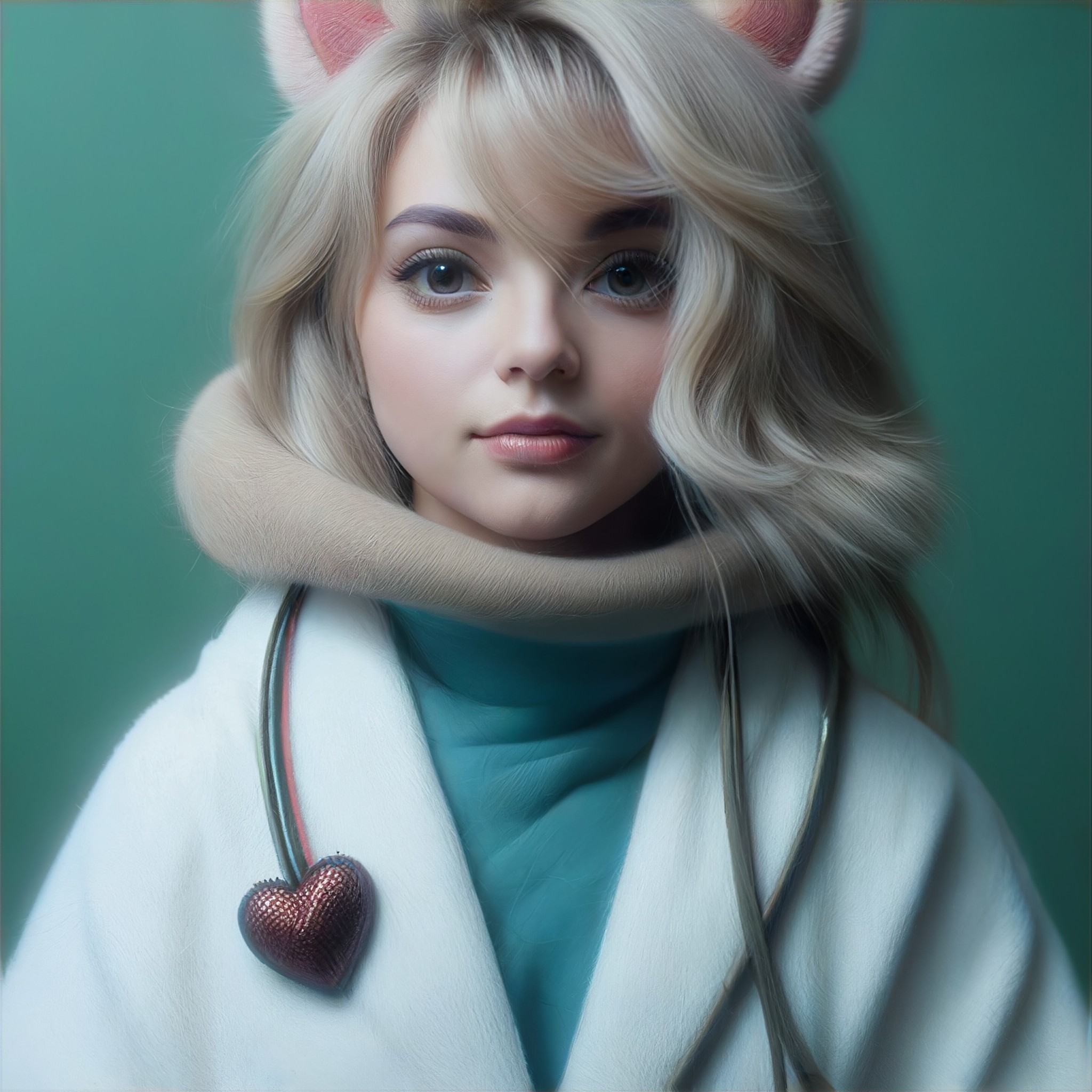 Fluffy hair image