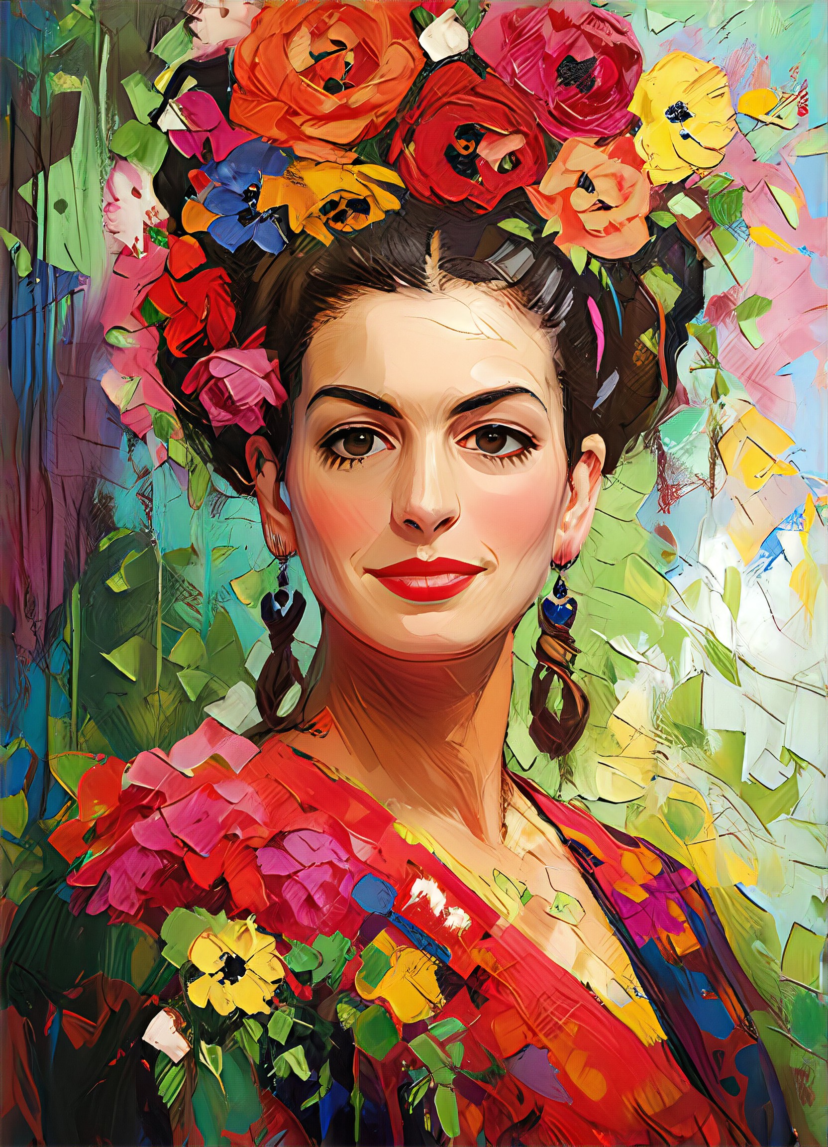 Become a painter like Frida Kahlo image