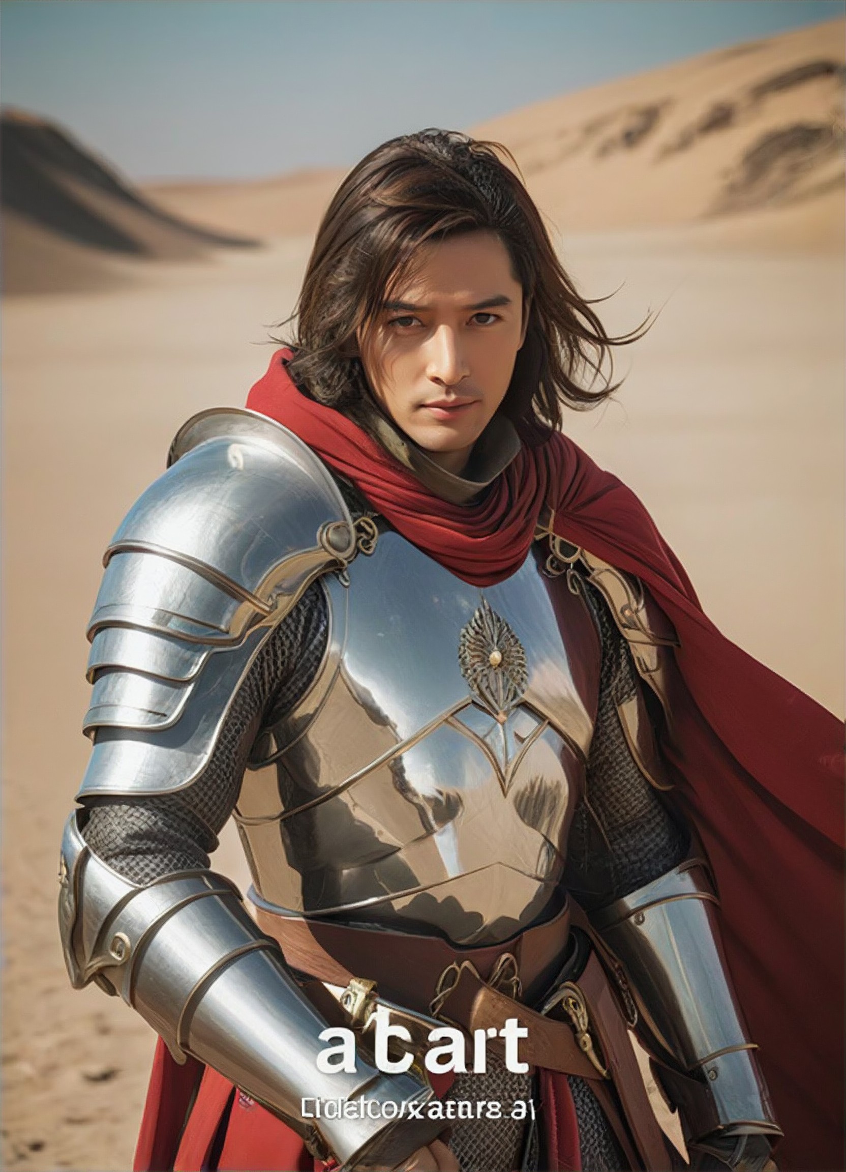 a1.art-generated Armored Gloves image