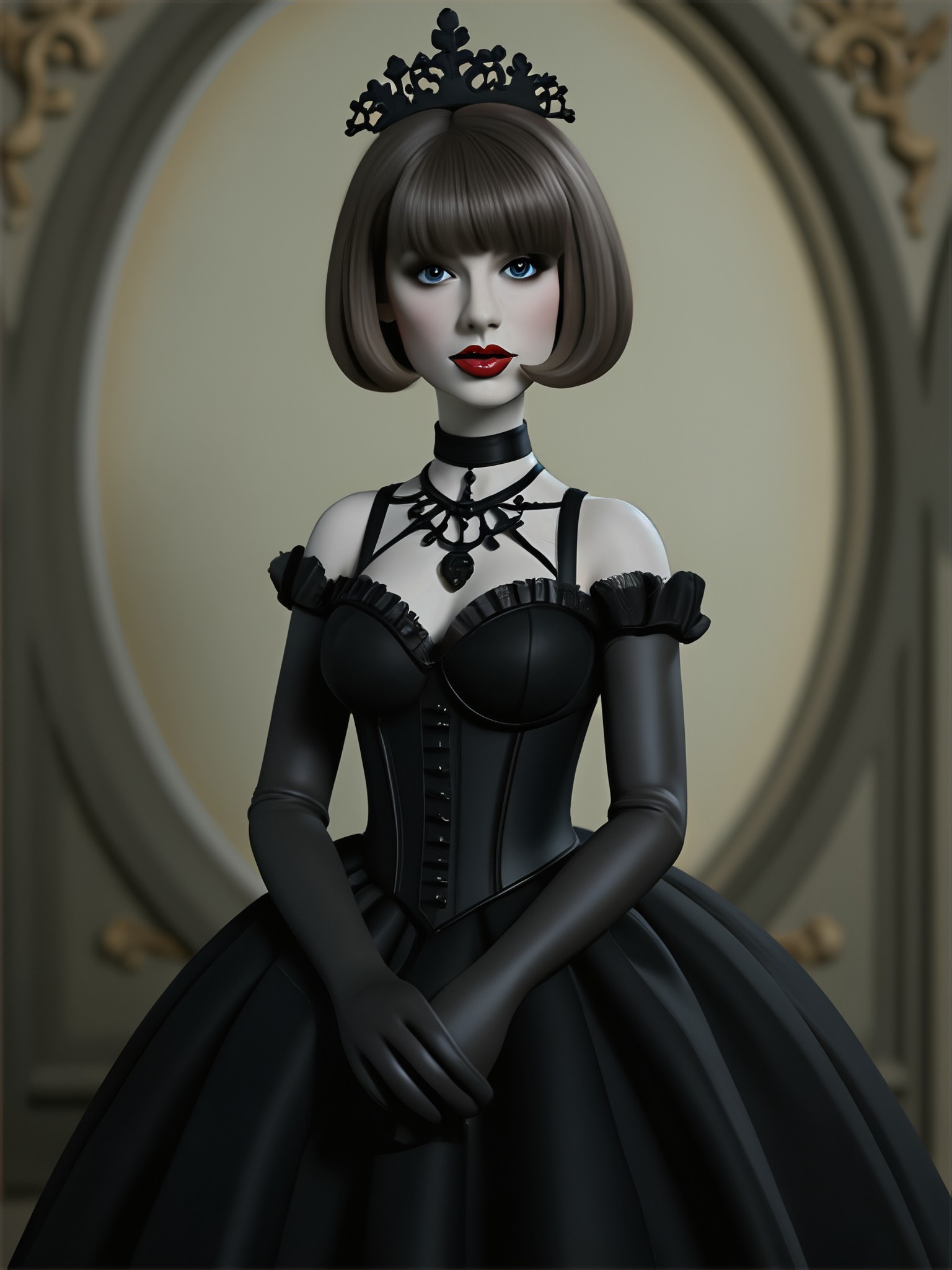 Dark Gothic Elegant Princess image