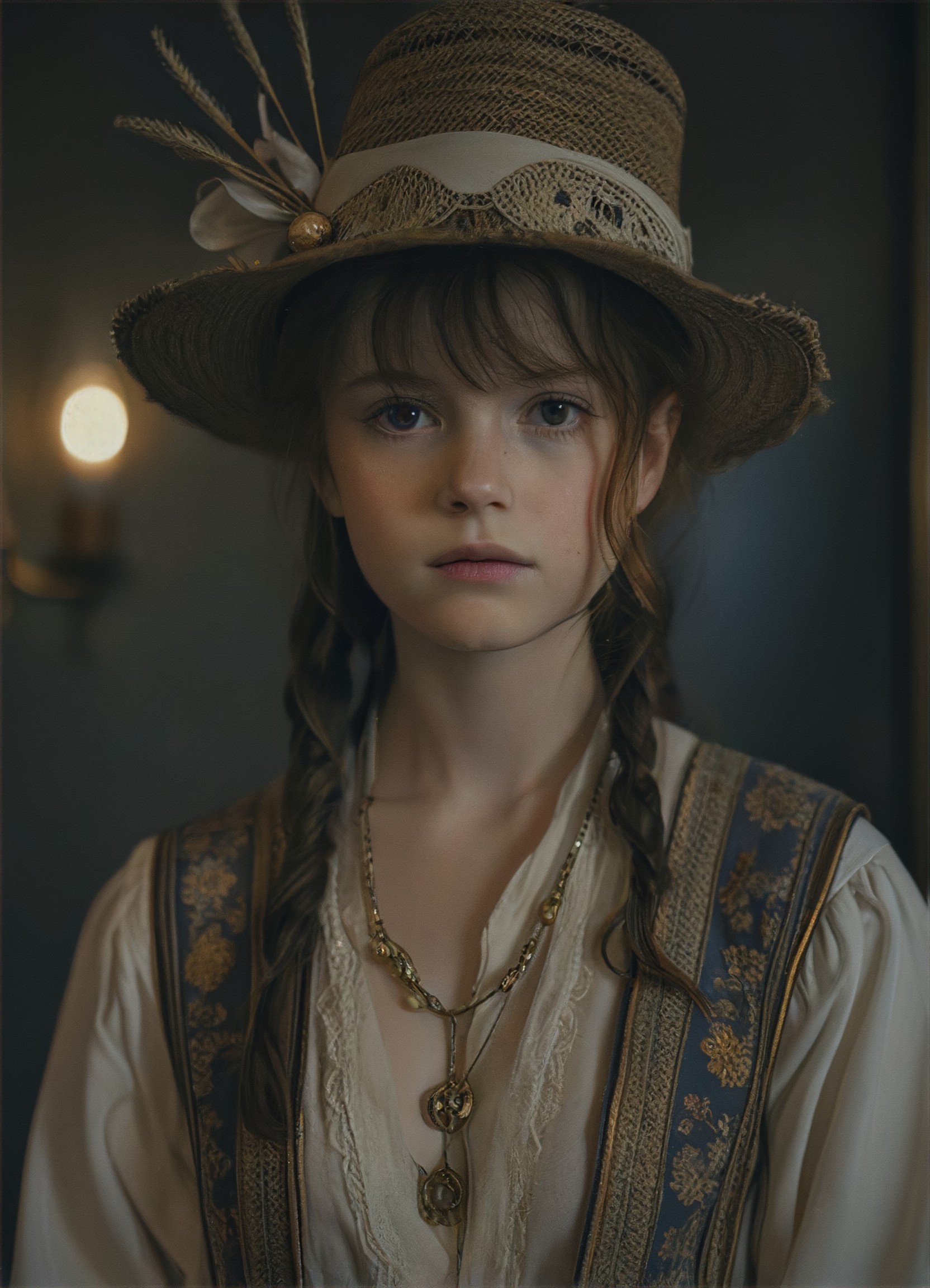 Ethnic style girl image