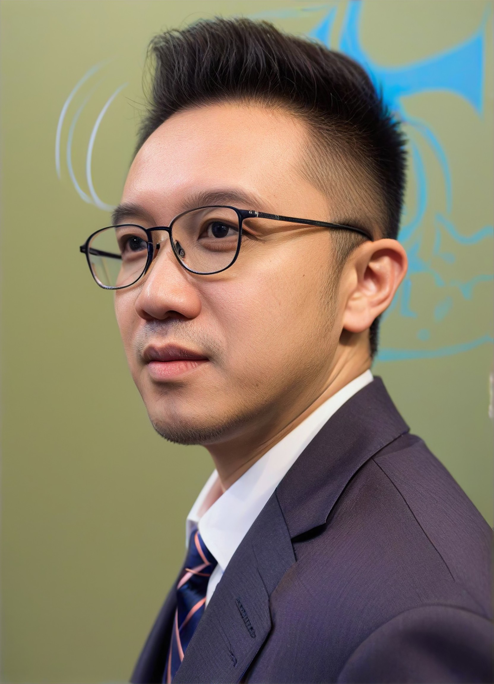 Gentleman's face image