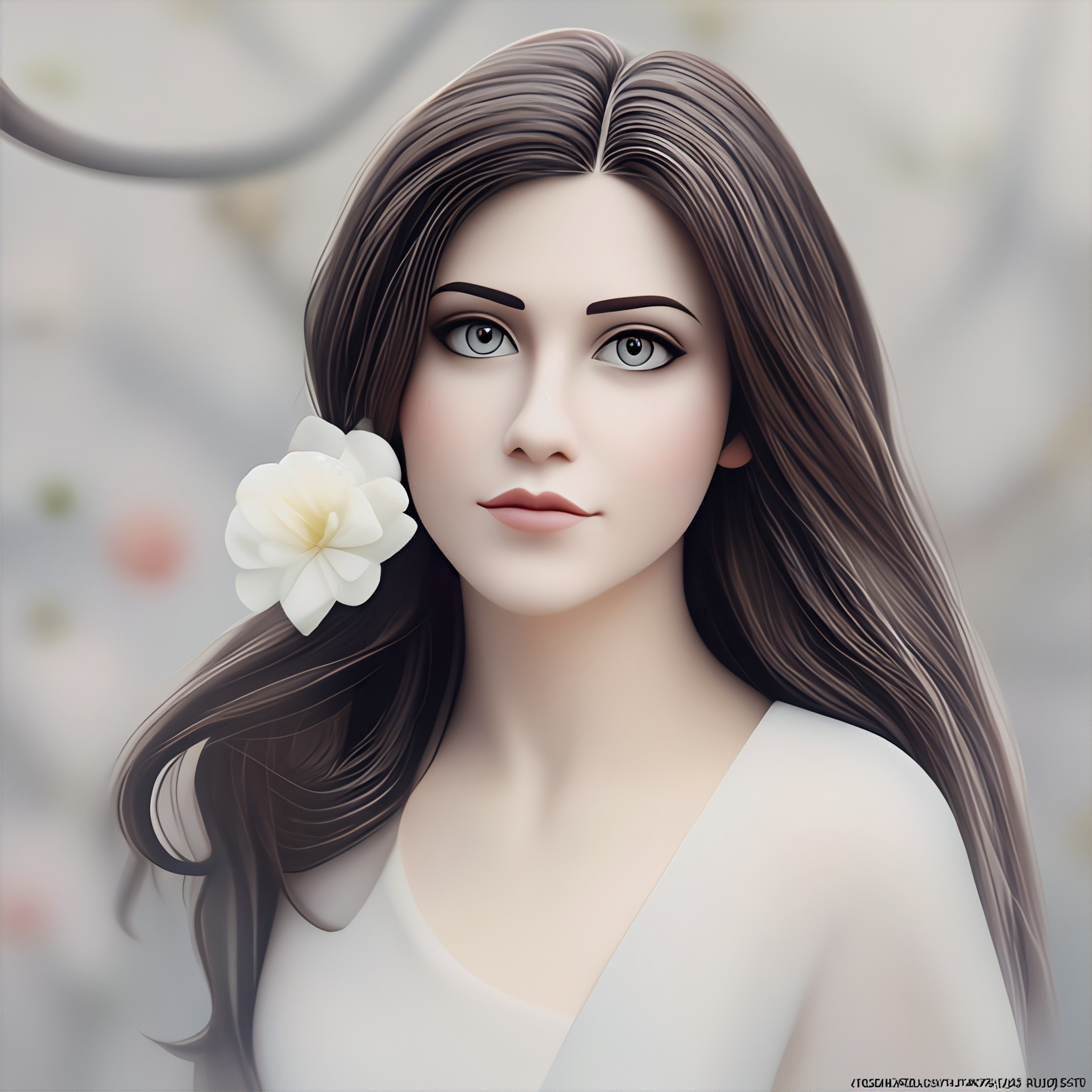 3D cartoon avatar image