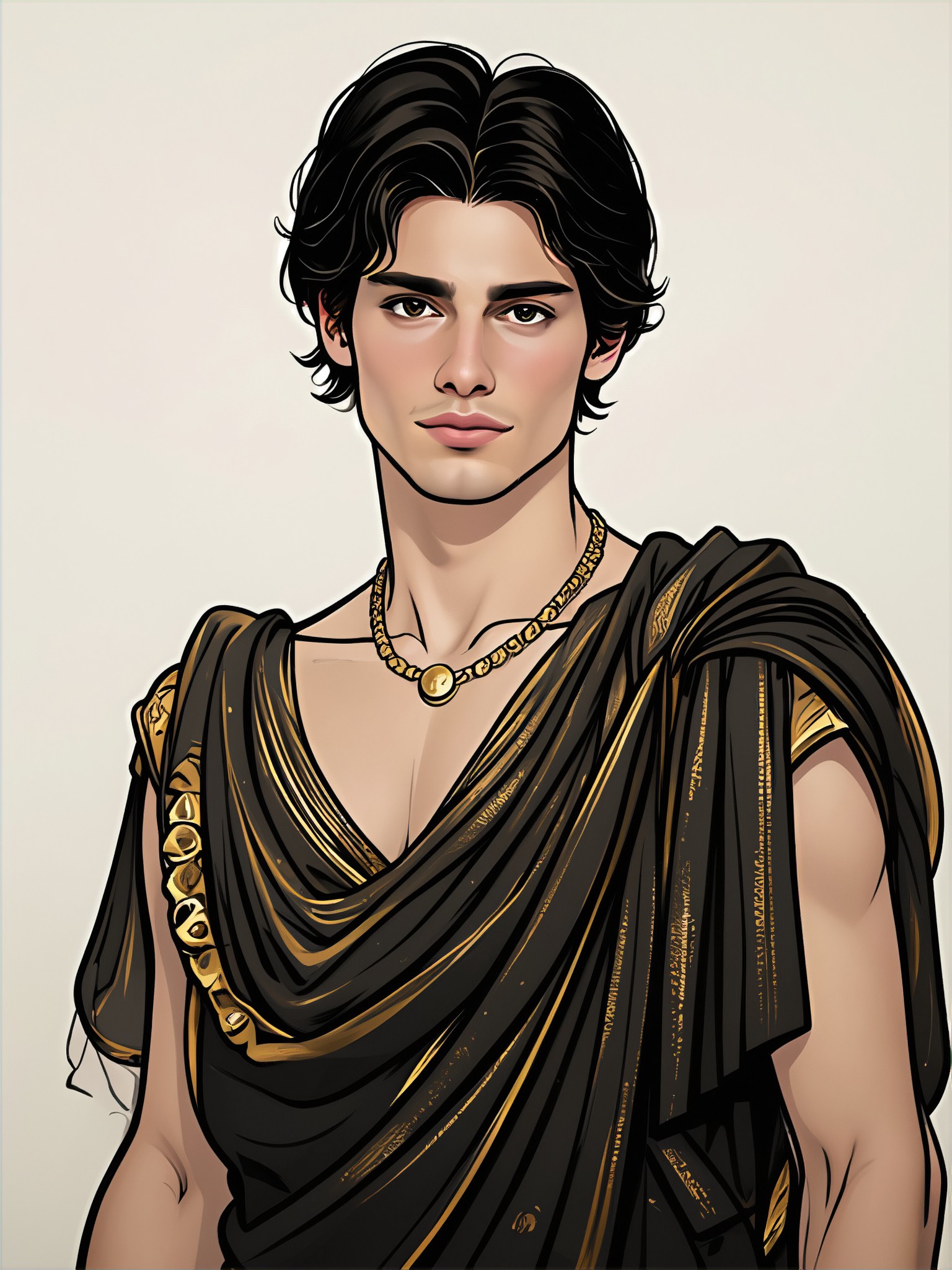 Classical aristocrats in paintings image