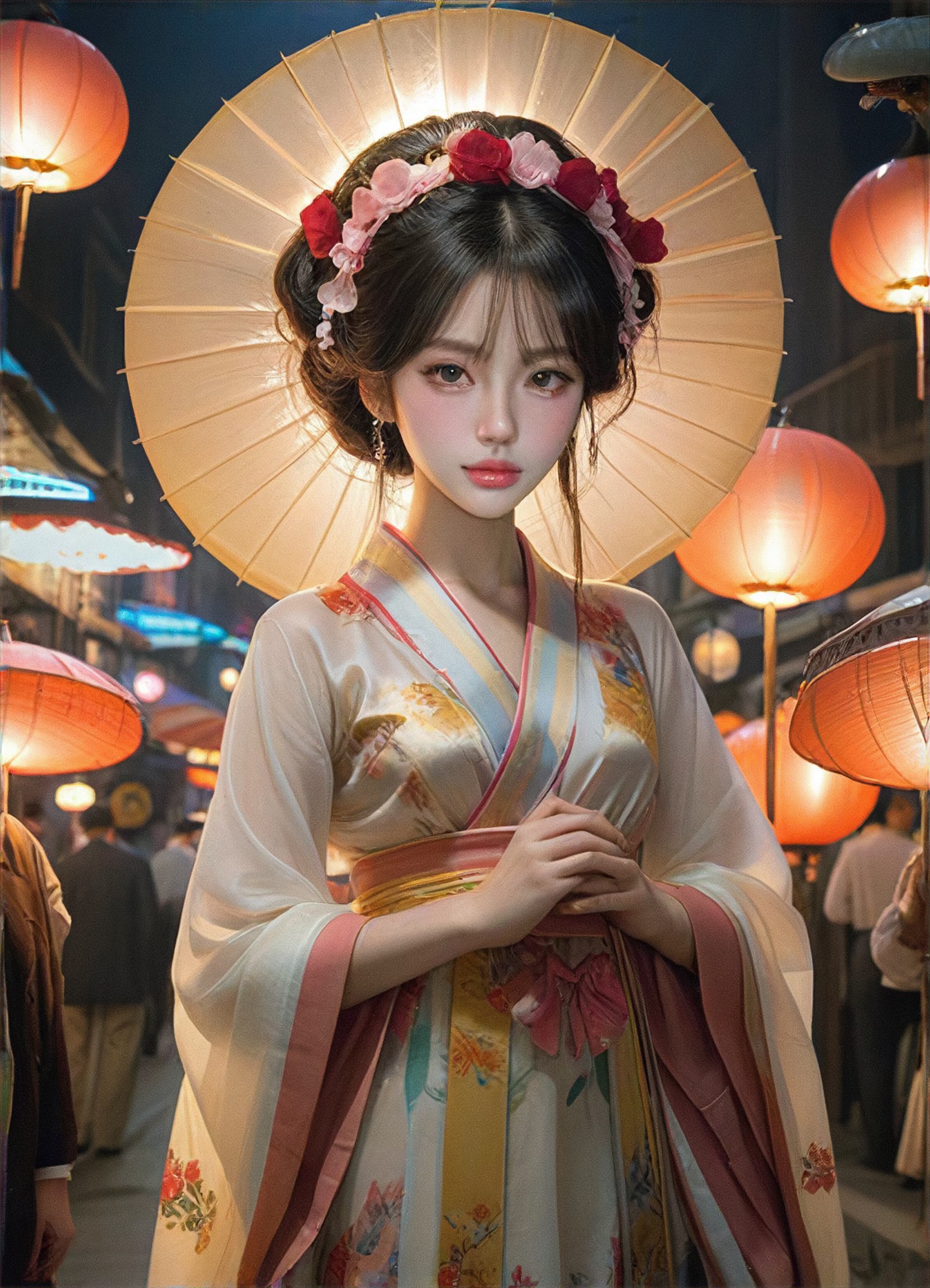 The girl from the wandering lantern festival image