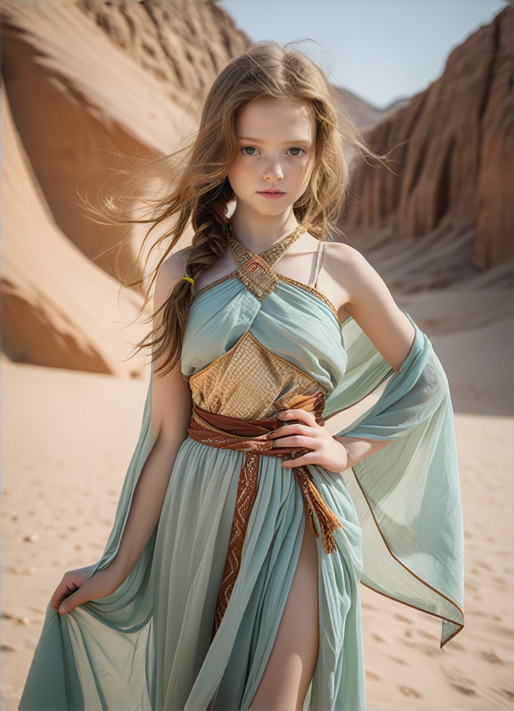 Traditional Chinese ethnic costume image