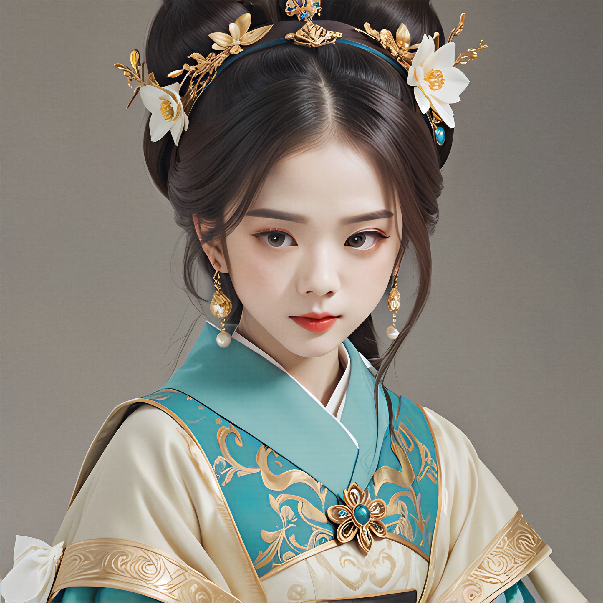 Girl's Ancient Style Photography image