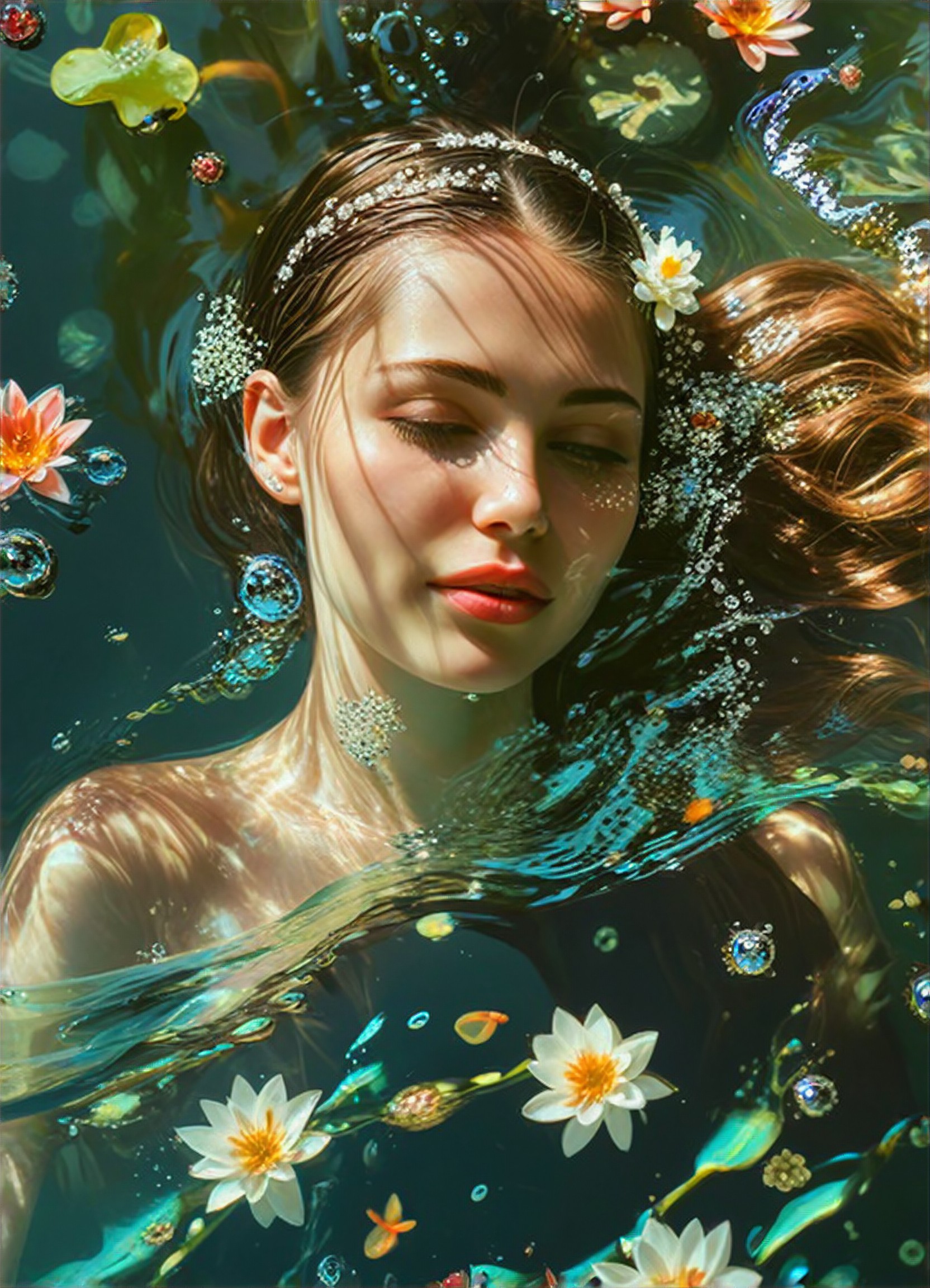 You in the water image