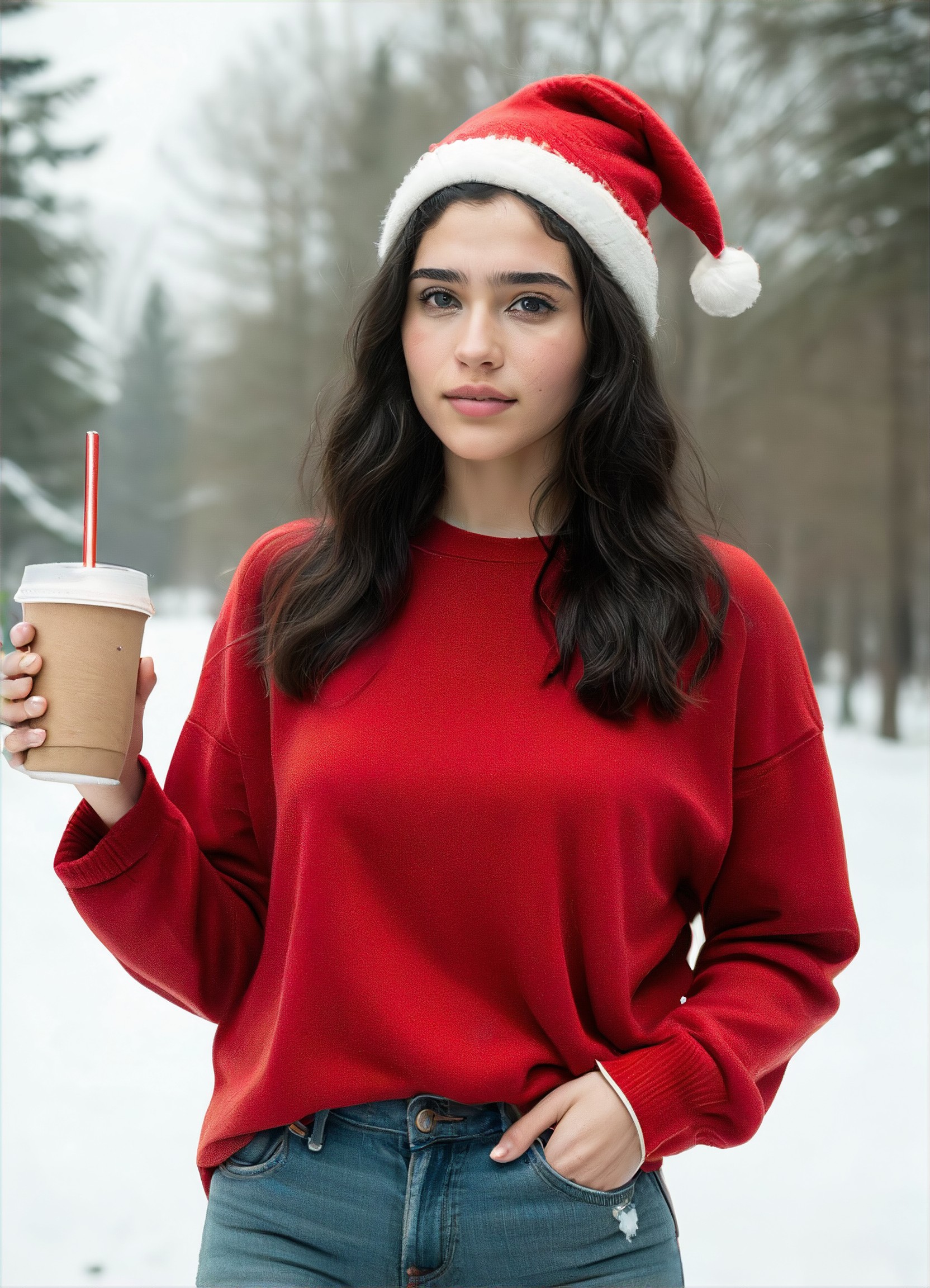 a1.art-generated Santa Claus image