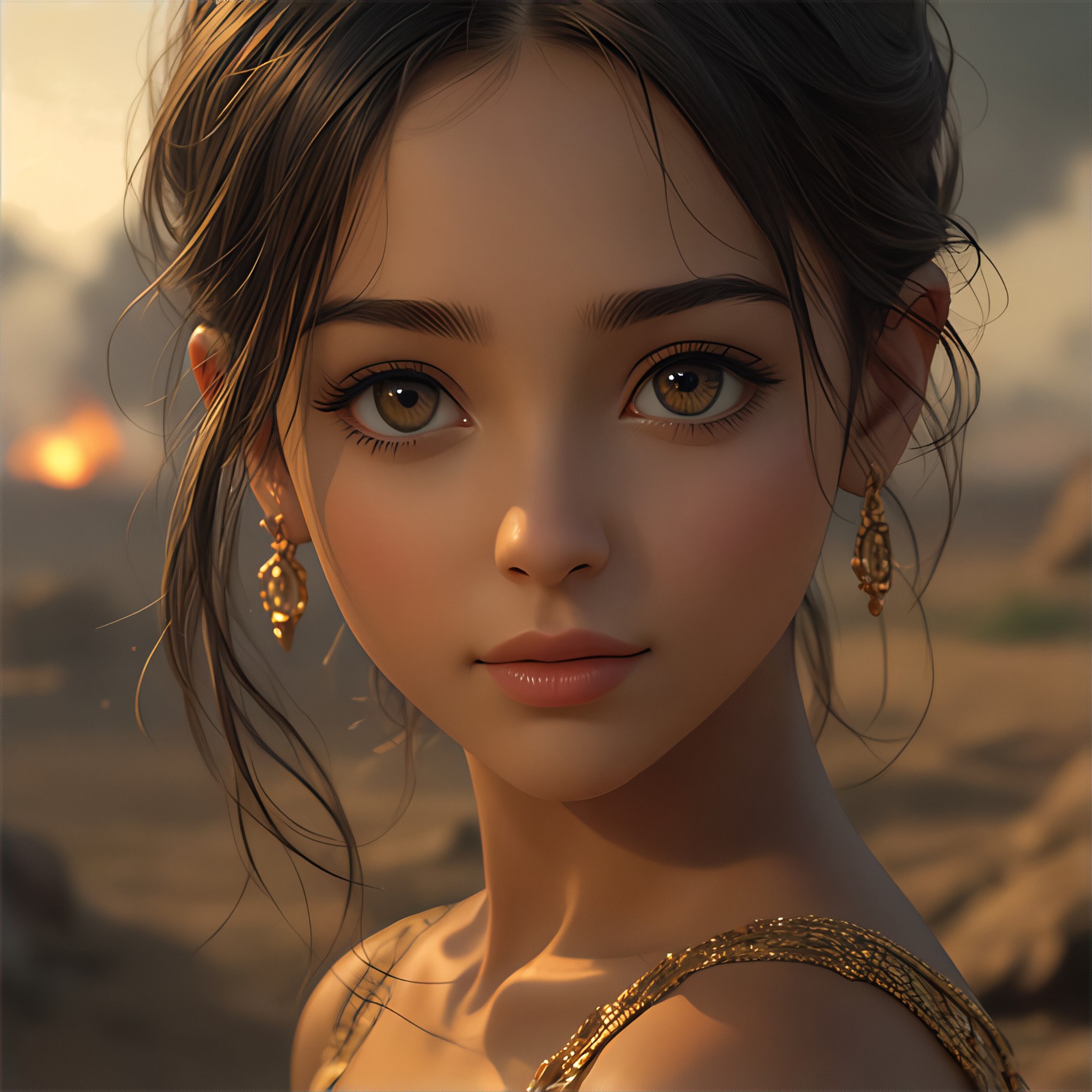 Indian girl in flames of war image